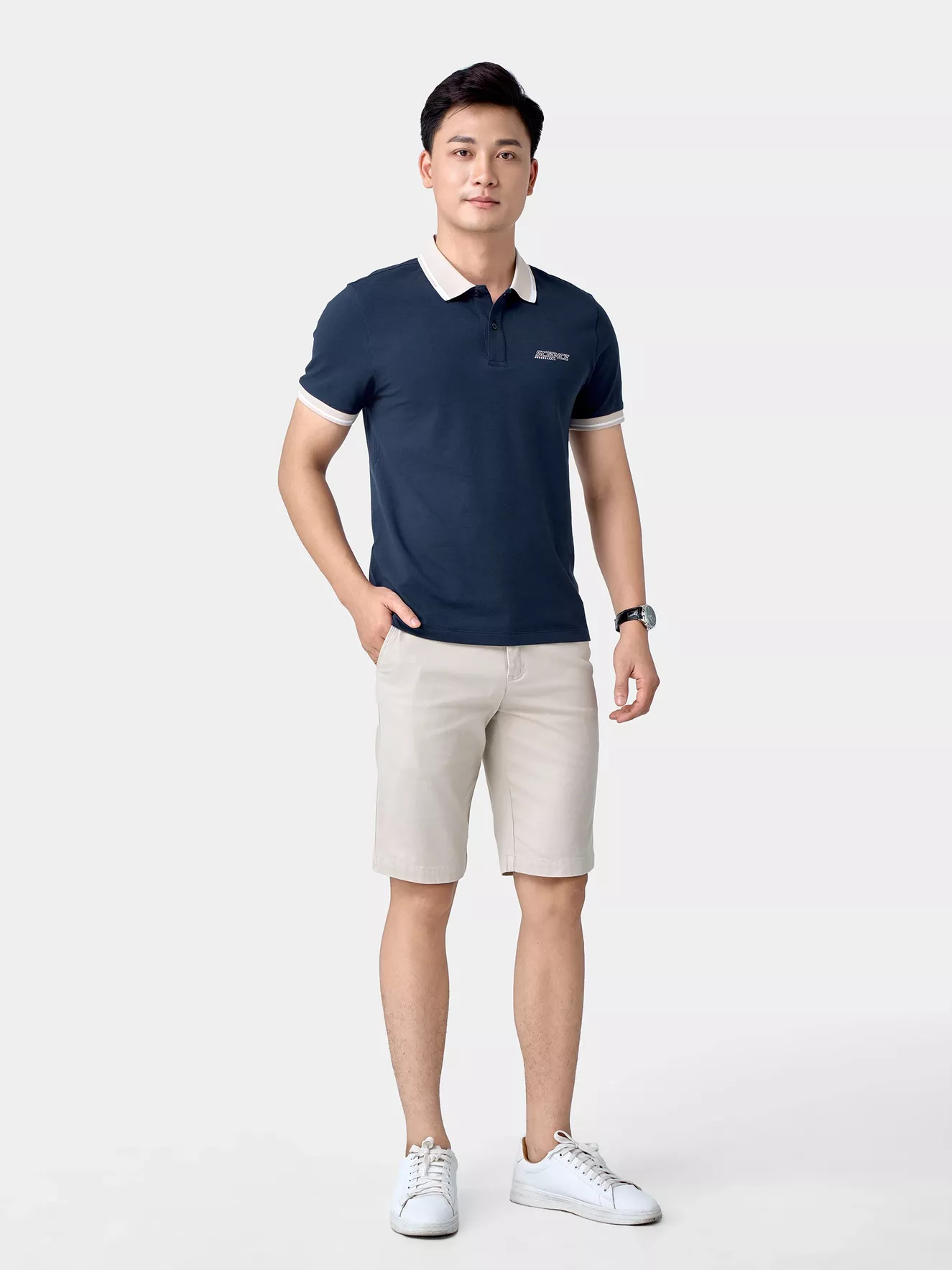 Áo Polo Nam Cotton 5S Fashion Phom Slimfit APC24025