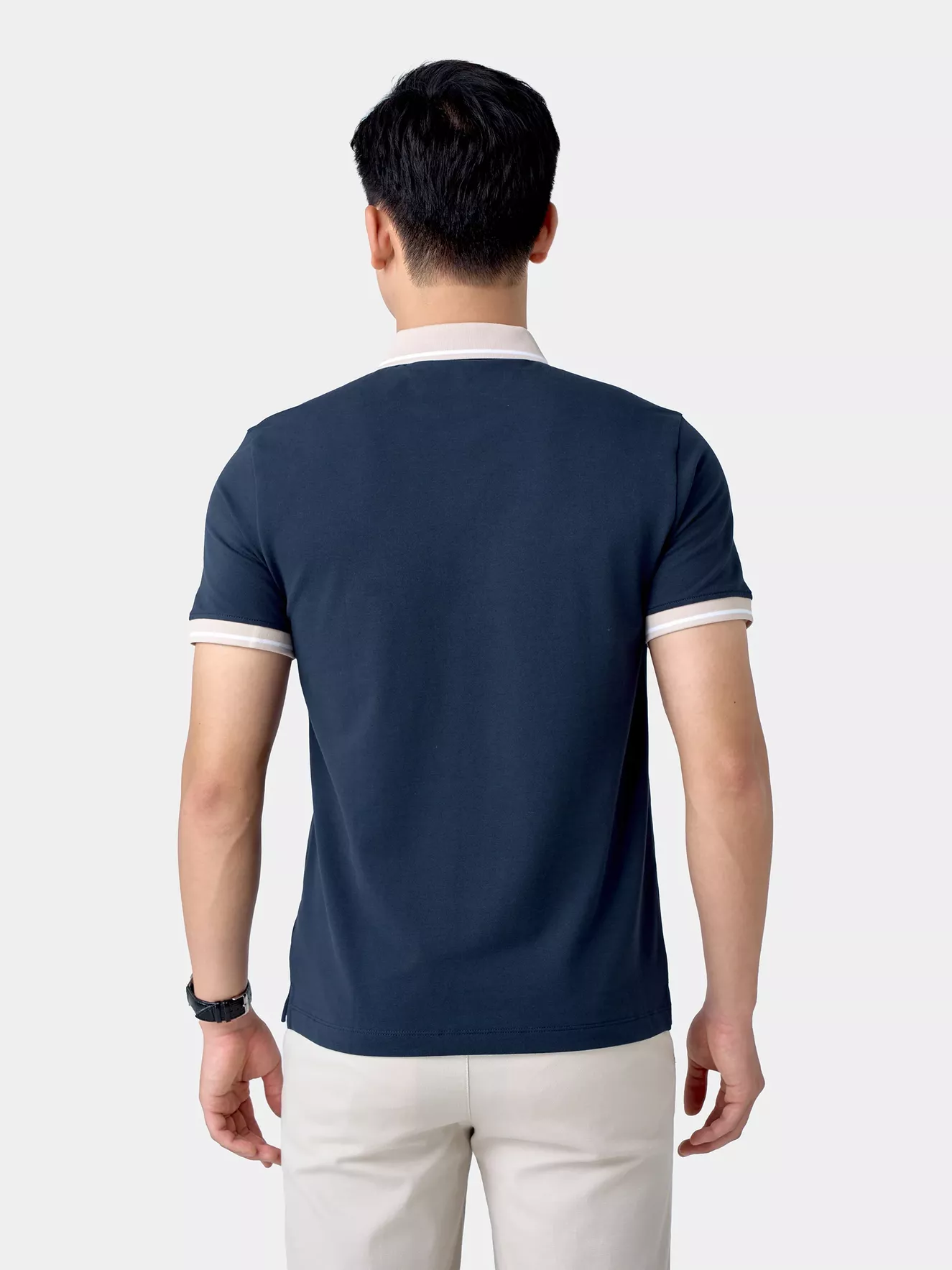 Áo Polo Nam Cotton 5S Fashion Phom Slimfit APC24025