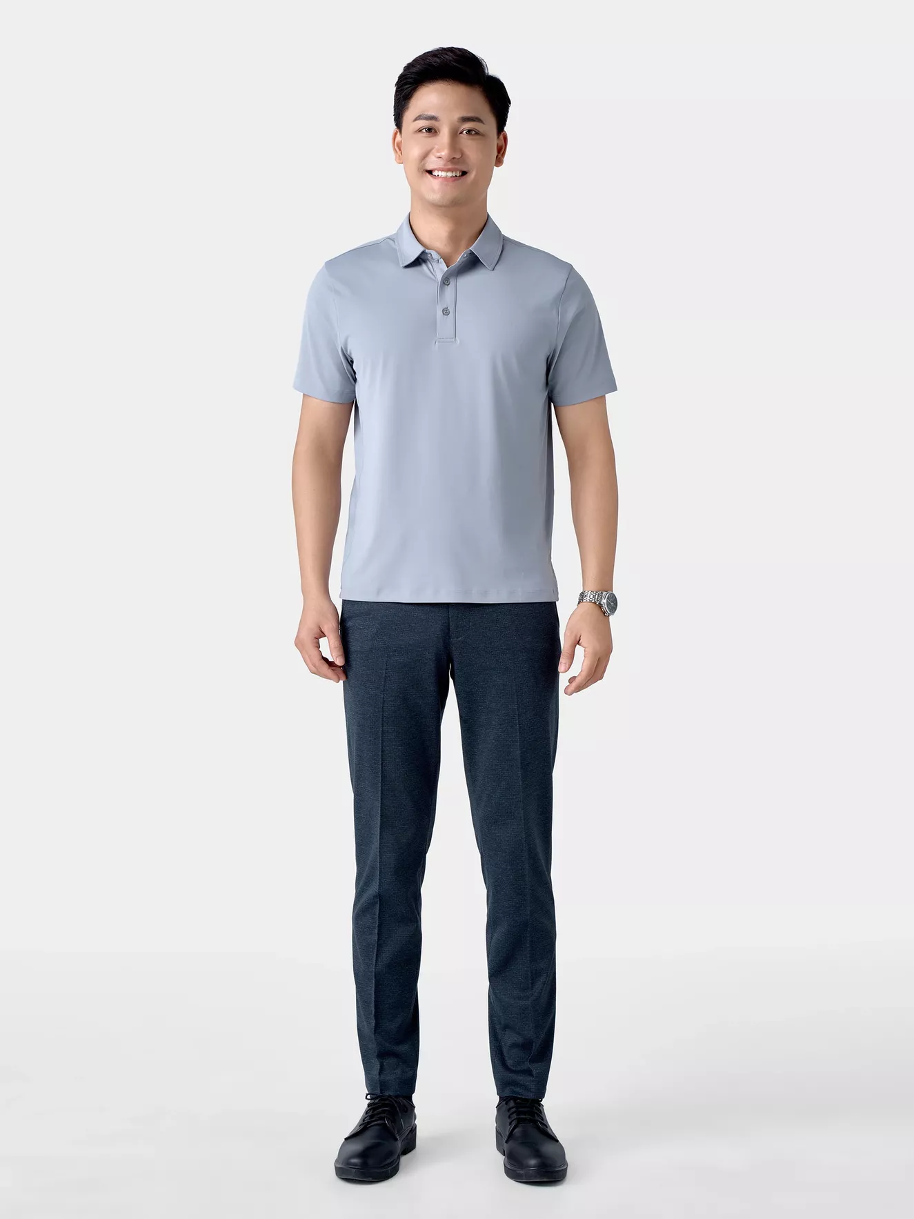 Áo Polo Nam 5S Fashion Chất Liệu Thể Thao Phom Regular APC24039