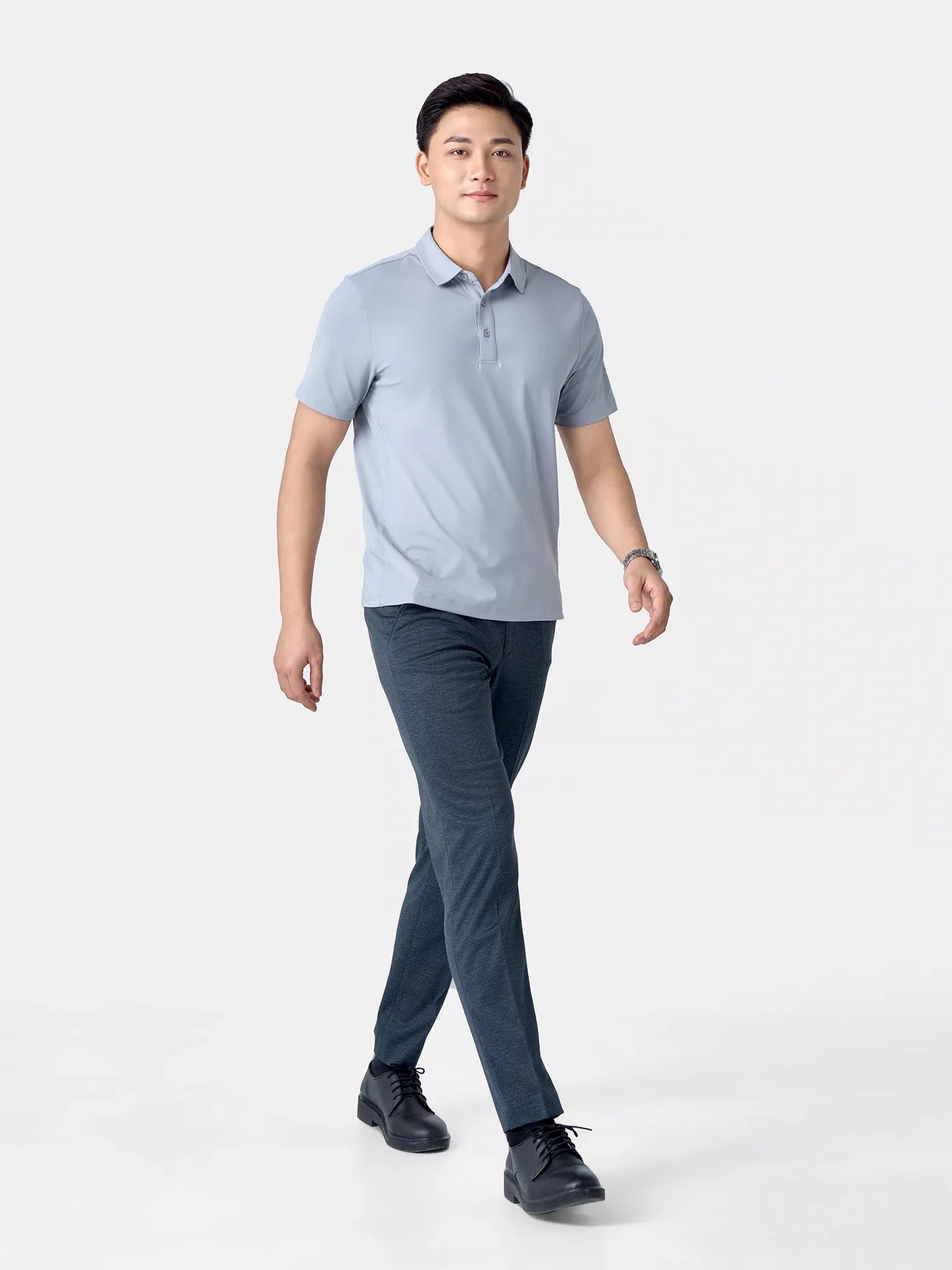 Áo Polo Nam 5S Fashion Chất Liệu Thể Thao Phom Regular APC24039