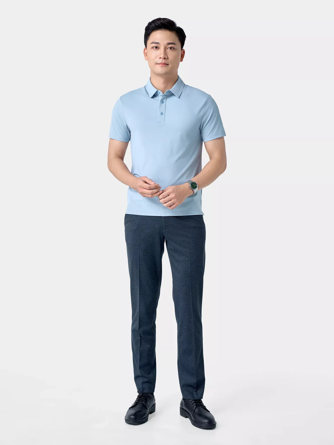 Áo Polo Nam 5S Fashion Thể Thao Phom Slimfit APC24014