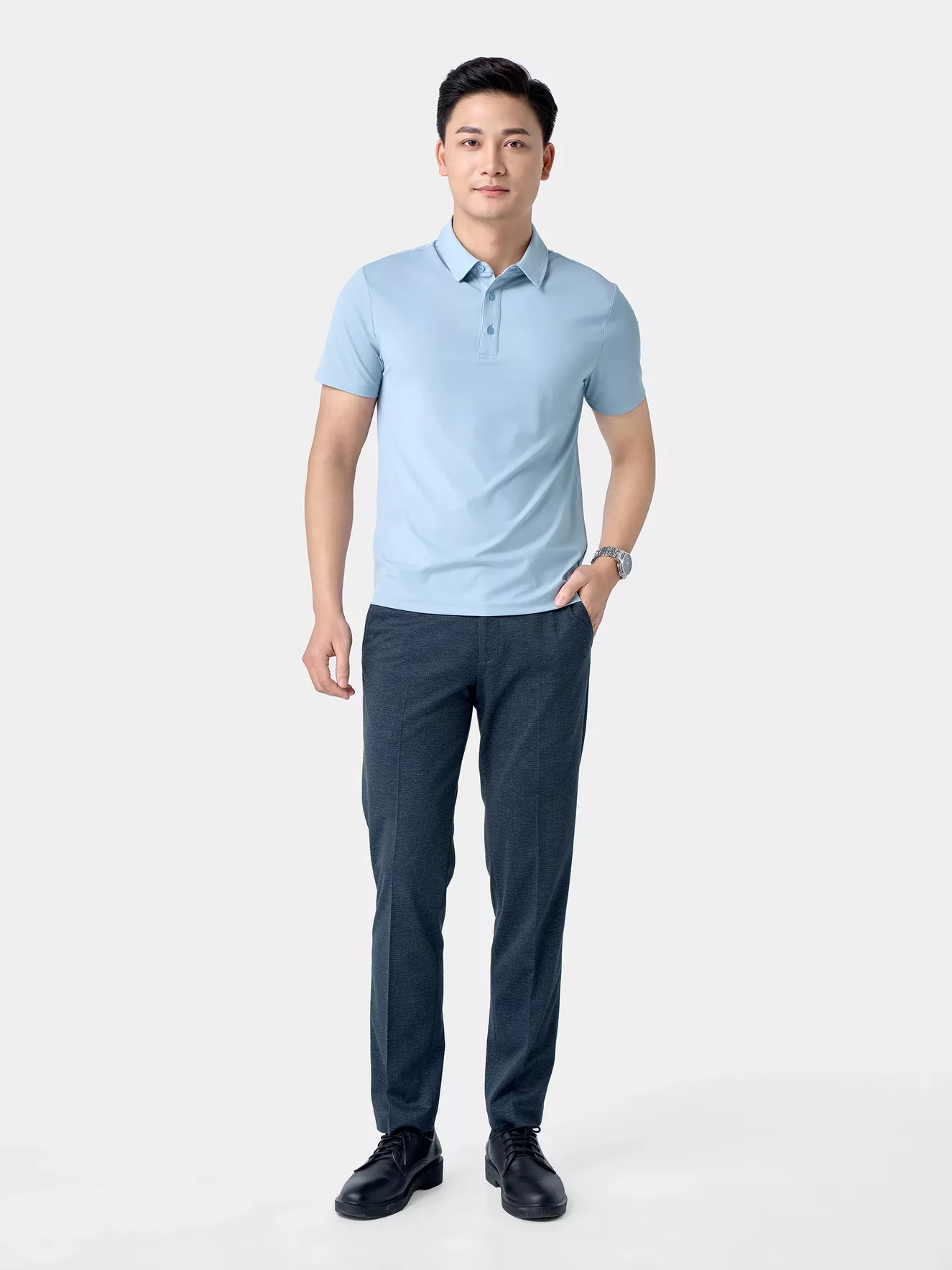 Áo Polo Nam 5S Fashion Thể Thao Phom Slimfit APC24014