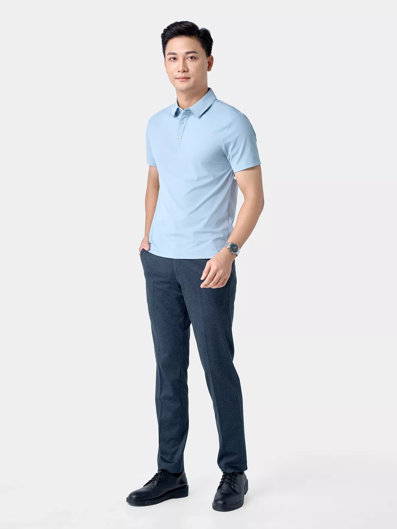 Áo Polo Nam 5S Fashion Thể Thao Phom Slimfit APC24014