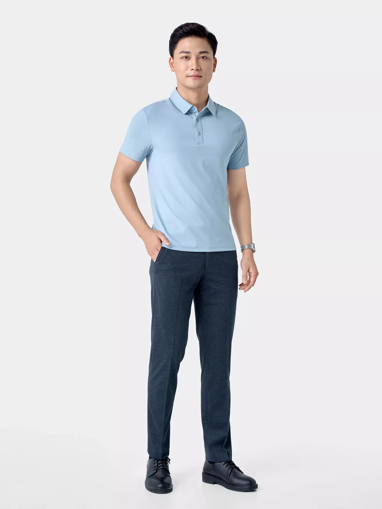 Áo Polo Nam 5S Fashion Thể Thao Phom Slimfit APC24014