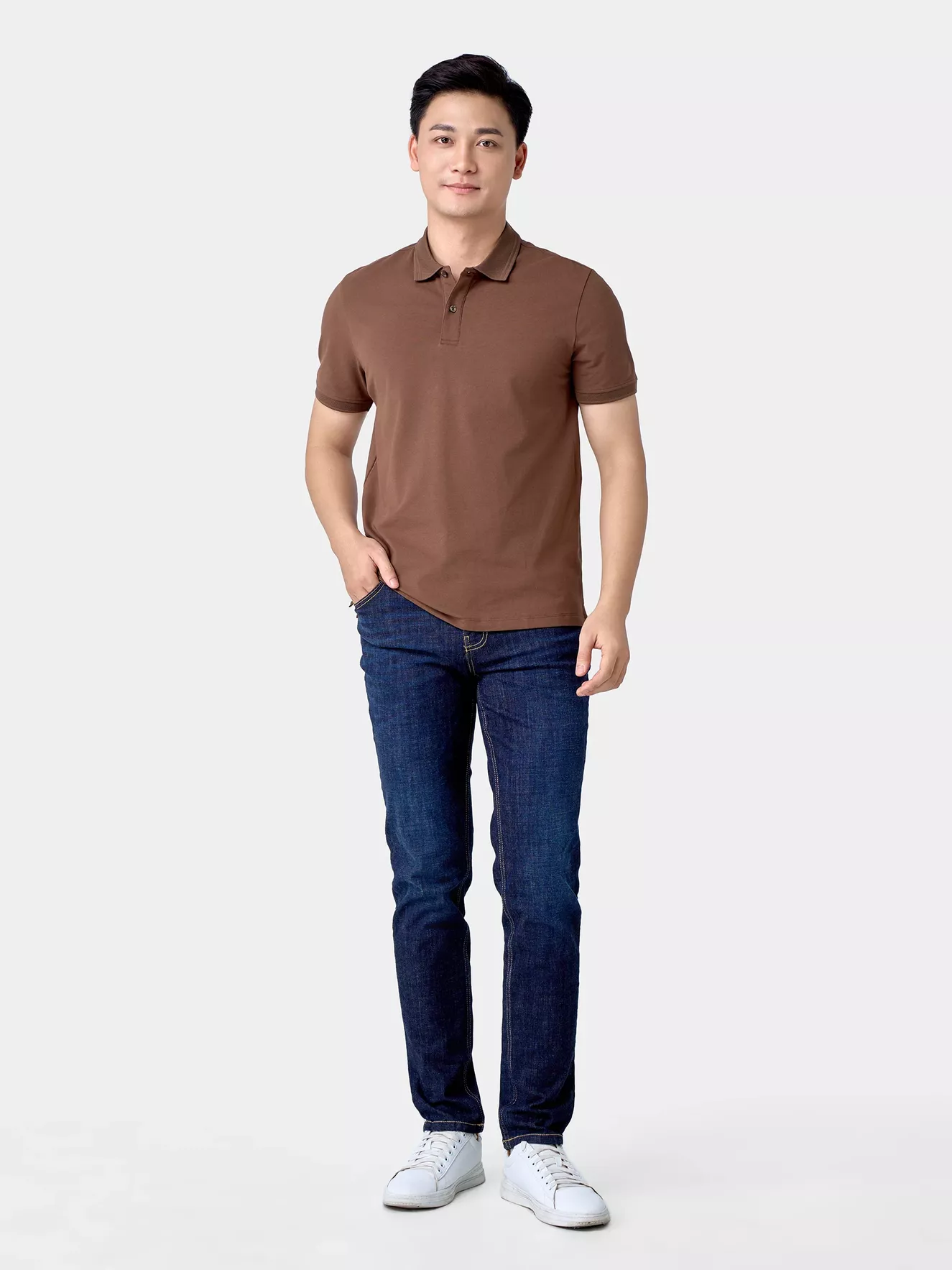 Áo Polo Nam 5S Fashion Cotton Phom Regular APC24001