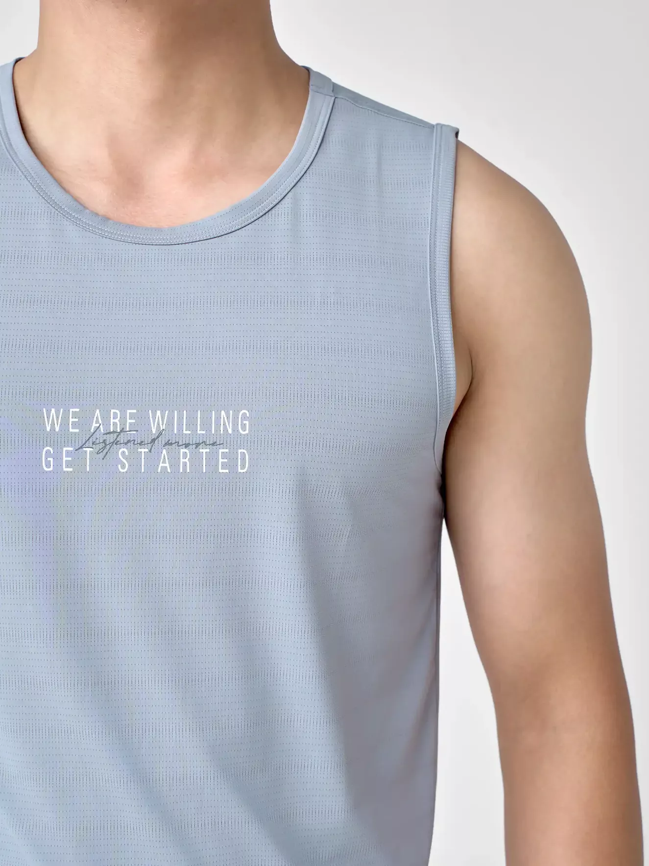 Áo Sát Nách Nam 5S Fashion In Chữ Phom Slimfit ASN24002