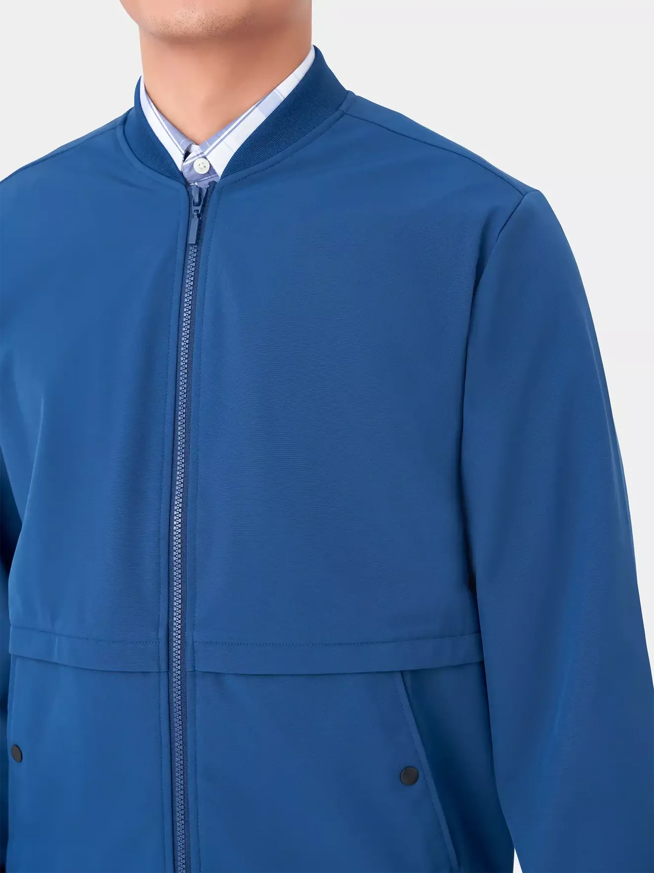 Áo Khoác Bomber Nam 5S Fashion Túi Bấm Cúc Phom Regular AKB23006