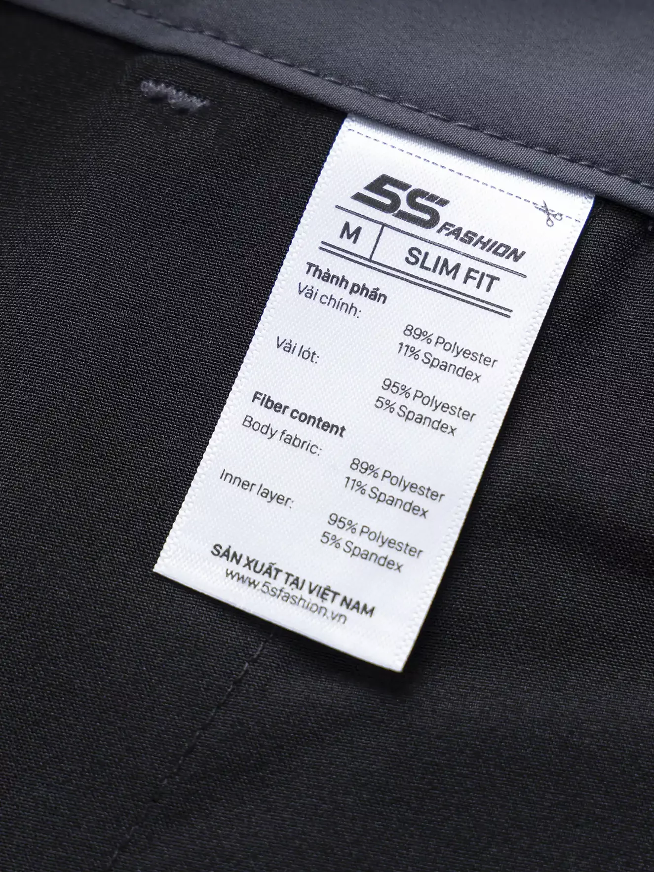 Quần Dài Thể Thao Dáng Golf  5S Fashion QDT23004