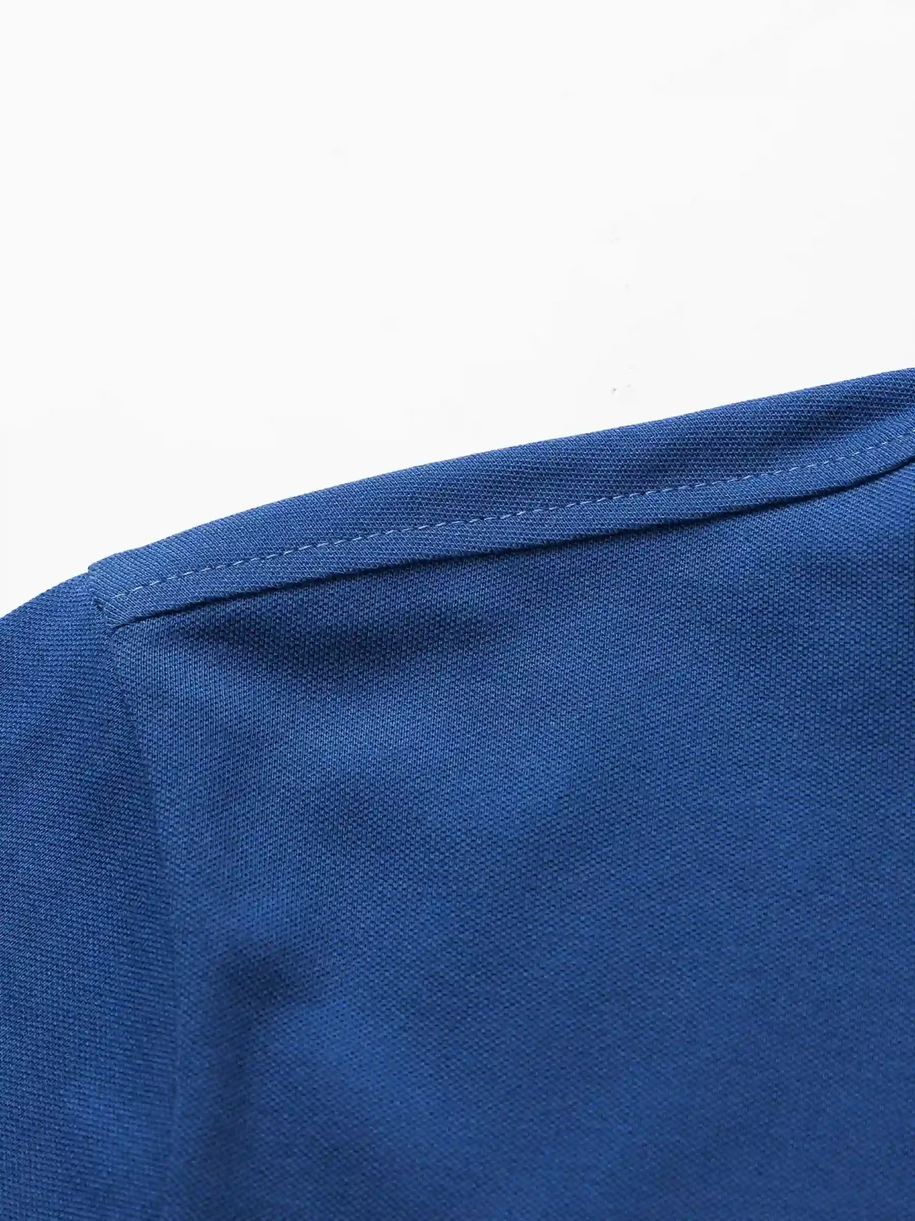 Áo Polo Dài Tay 5S Fashion Cổ Phối Màu Slimfit APD23600