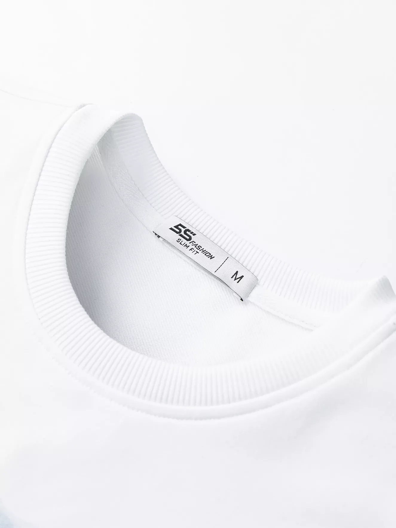 Áo Nỉ Cổ Tròn In Loang 5S Fashion Slimfit ANO23009