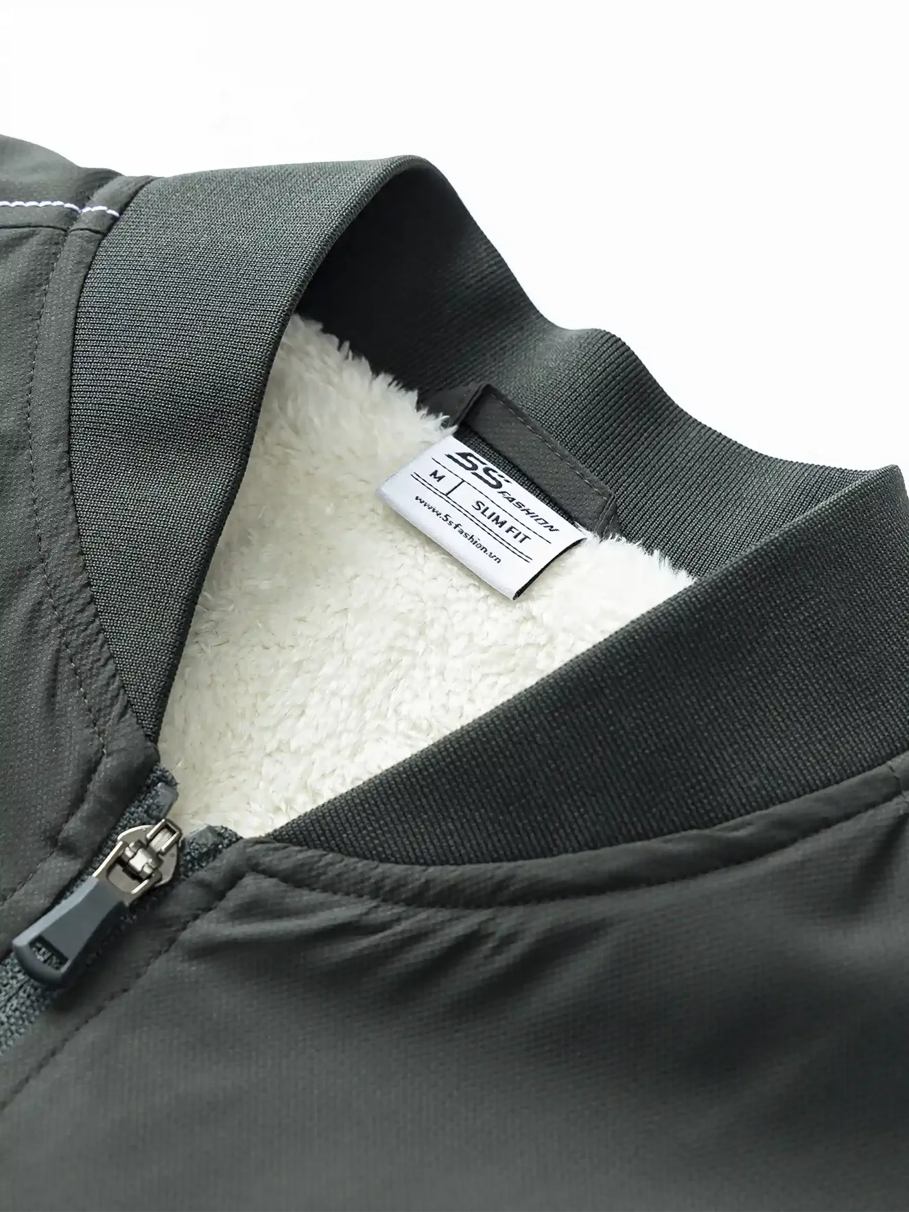 Áo Khoác Bomber Nam 2 Lớp Lót Lông 5S Fashion AKB23009