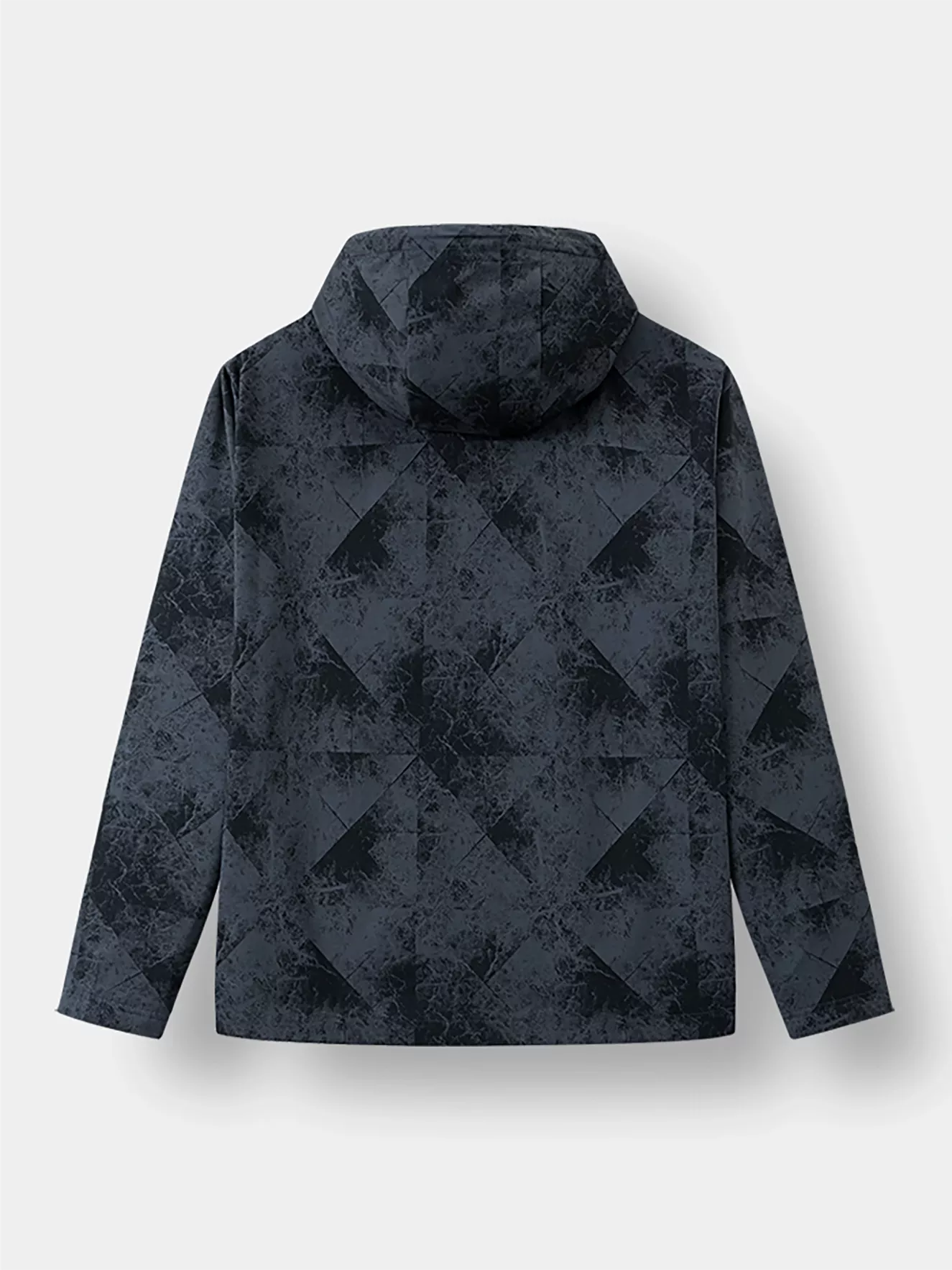 Áo khoác gió 2 lớp lót gió in loang 5S Fashion Slimfit AKG23009