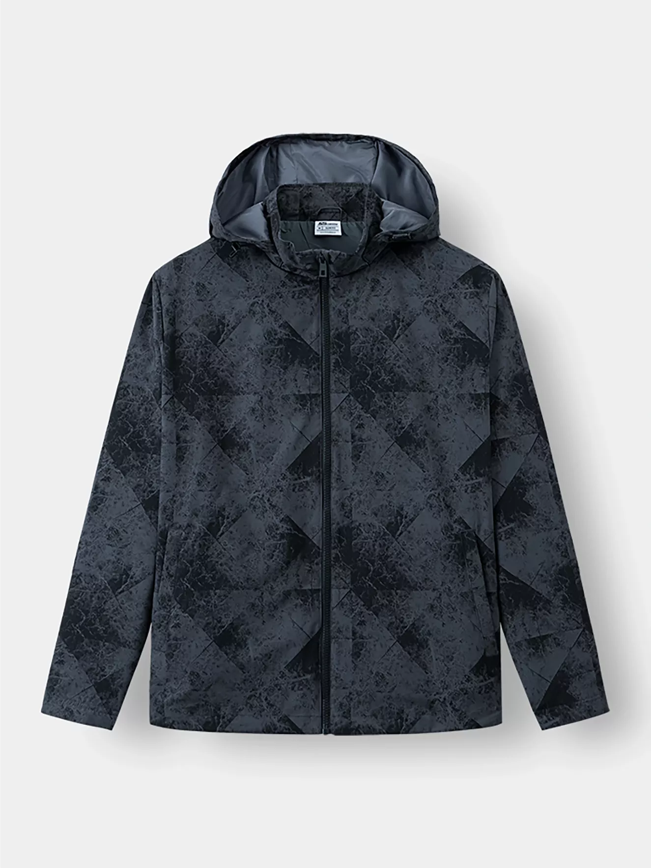 Áo khoác gió 2 lớp lót gió in loang 5S Fashion Slimfit AKG23009