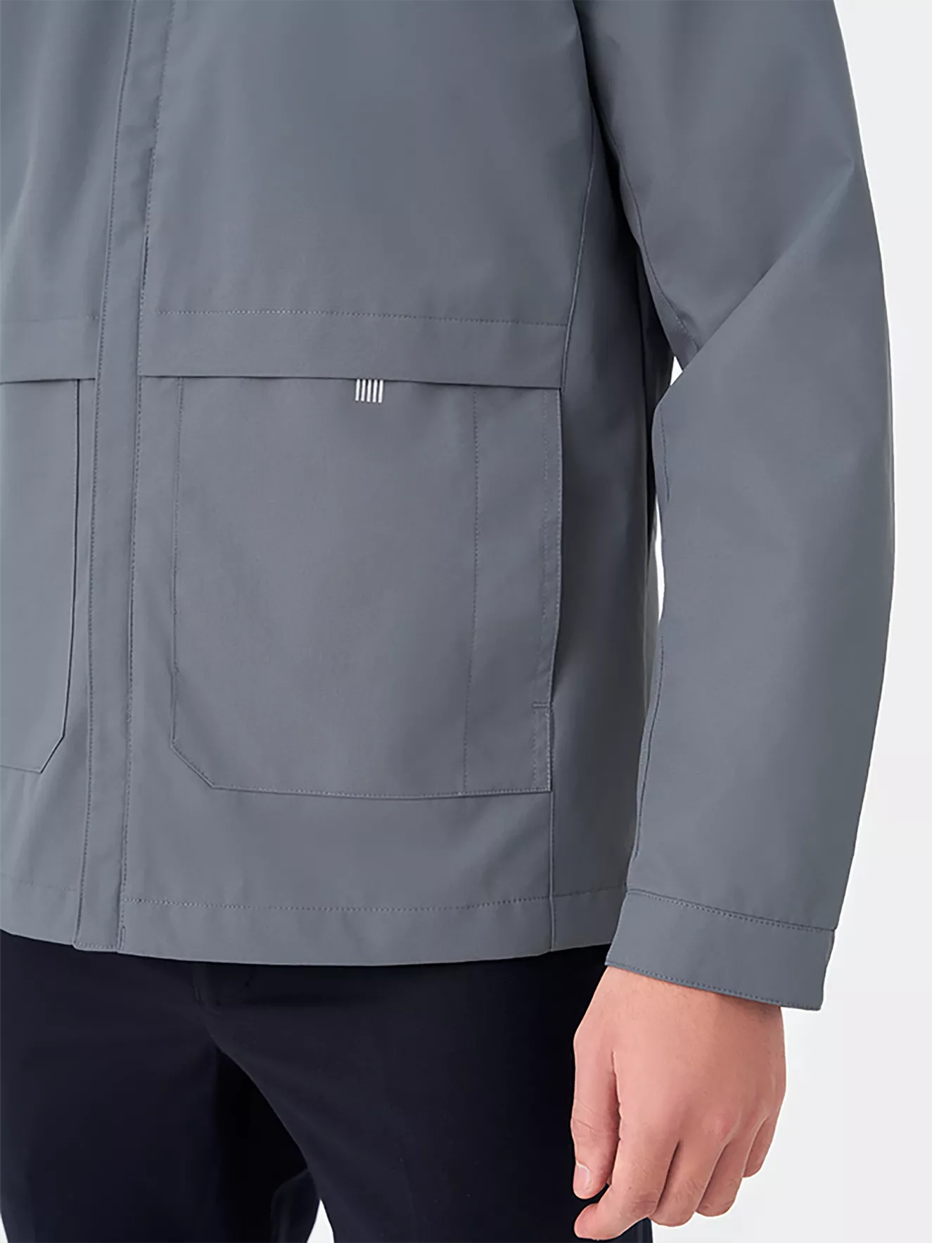 Áo khoác gió 2 lớp cổ bẻ 5S Fashion AKG23011