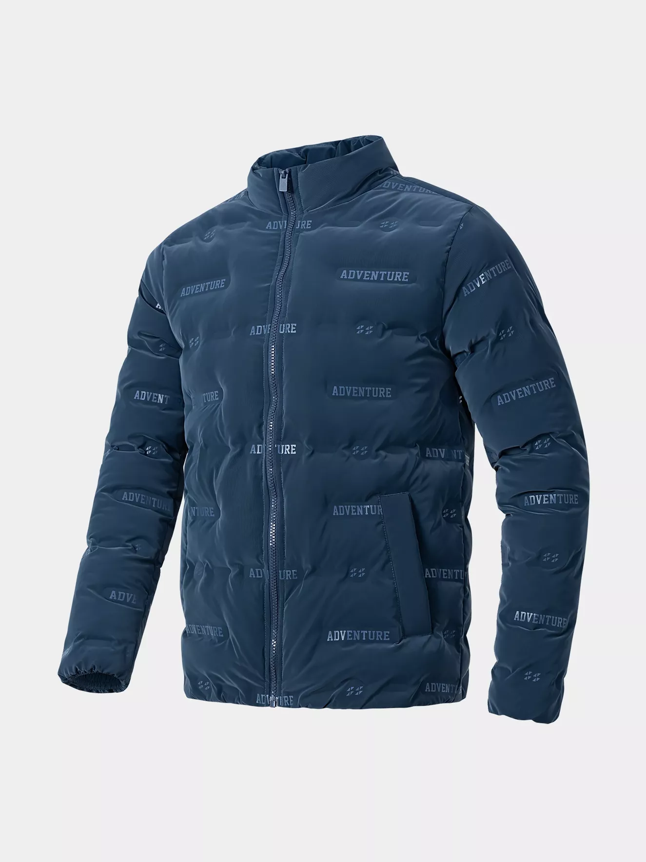 Áo Phao Cổ Trụ Seamless 5S Fashion Họa Tiết Phom Slimfit APH24029