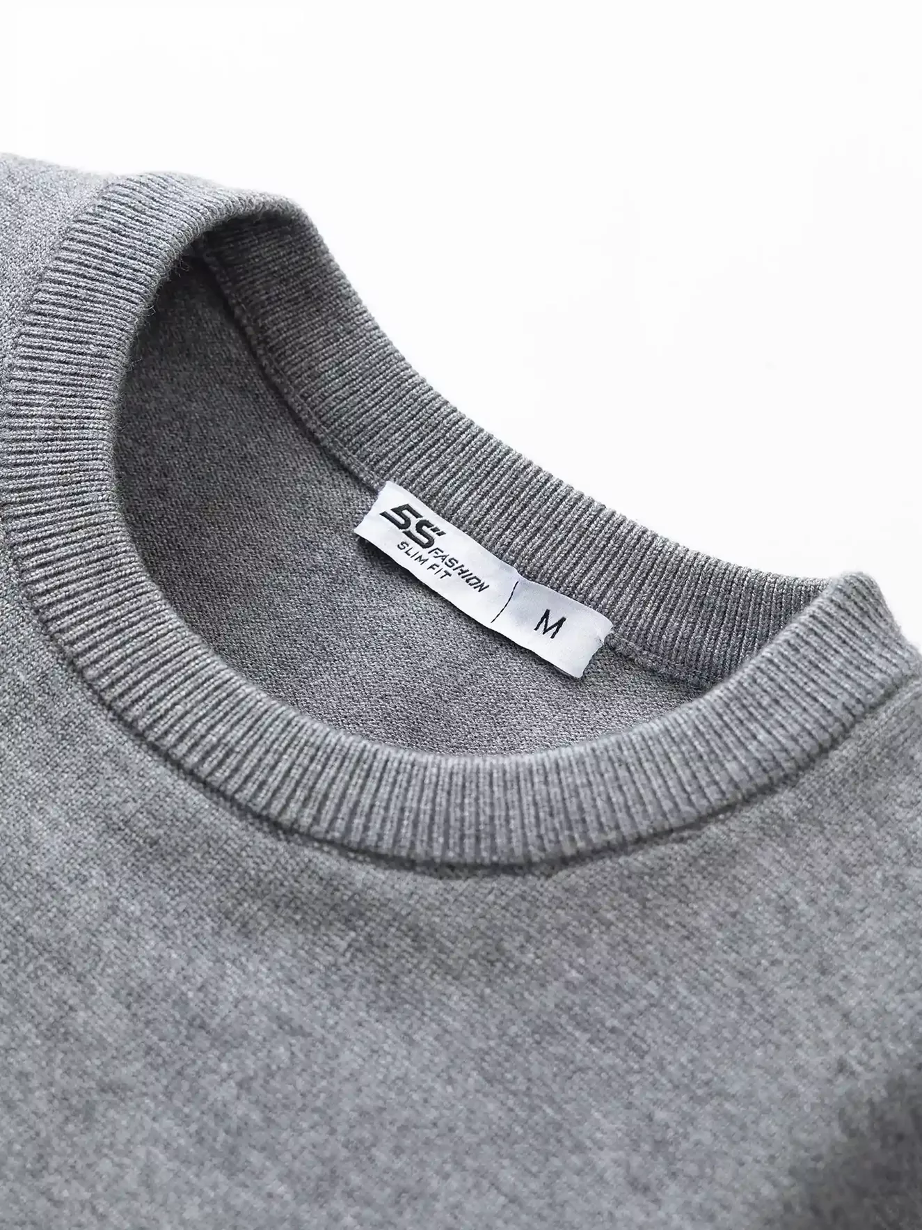 Áo Len Nam Trơn 5S Fashion Slim Fit ALO23005