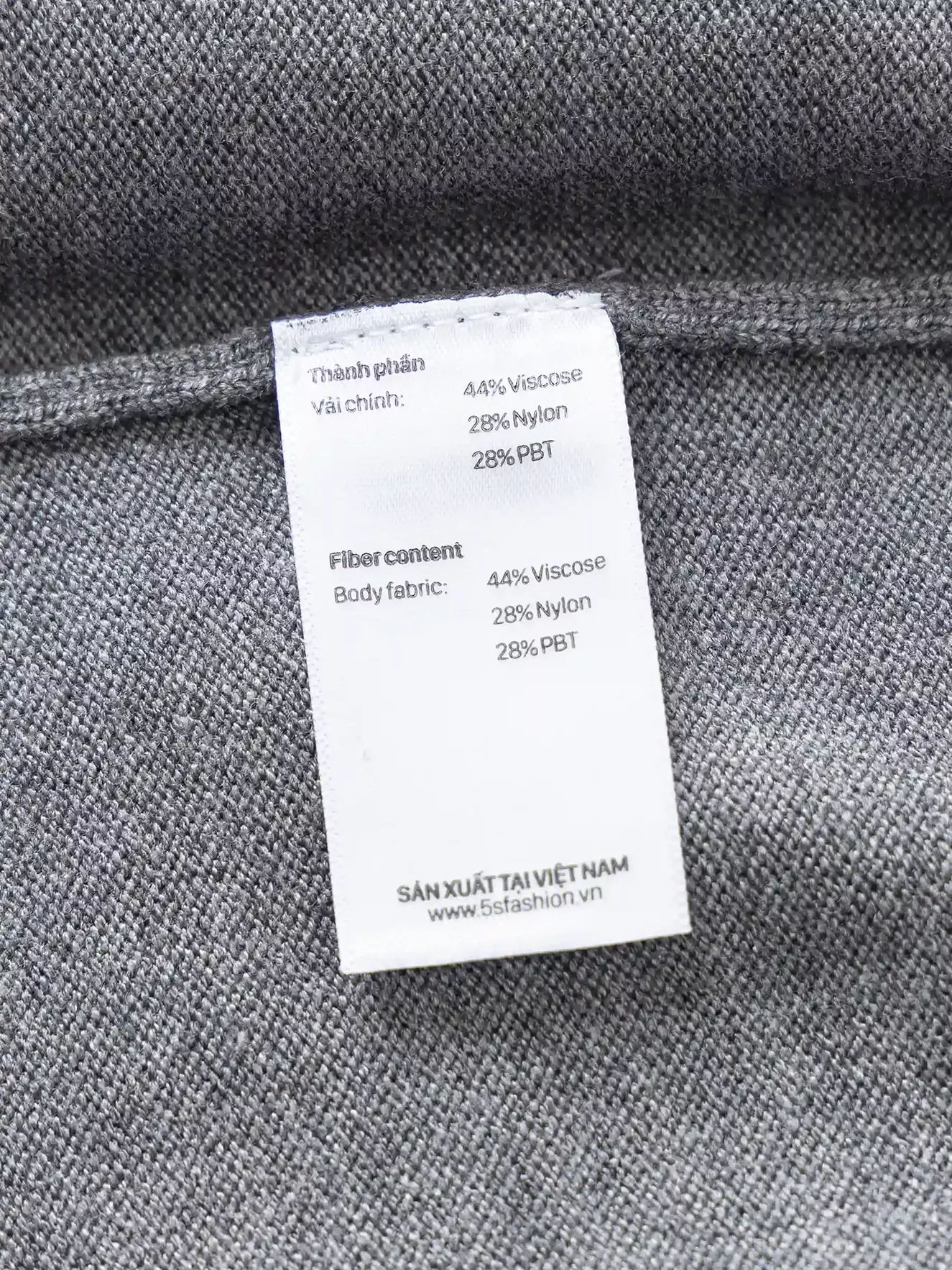 Áo Len Nam Trơn 5S Fashion Slim Fit ALO23005