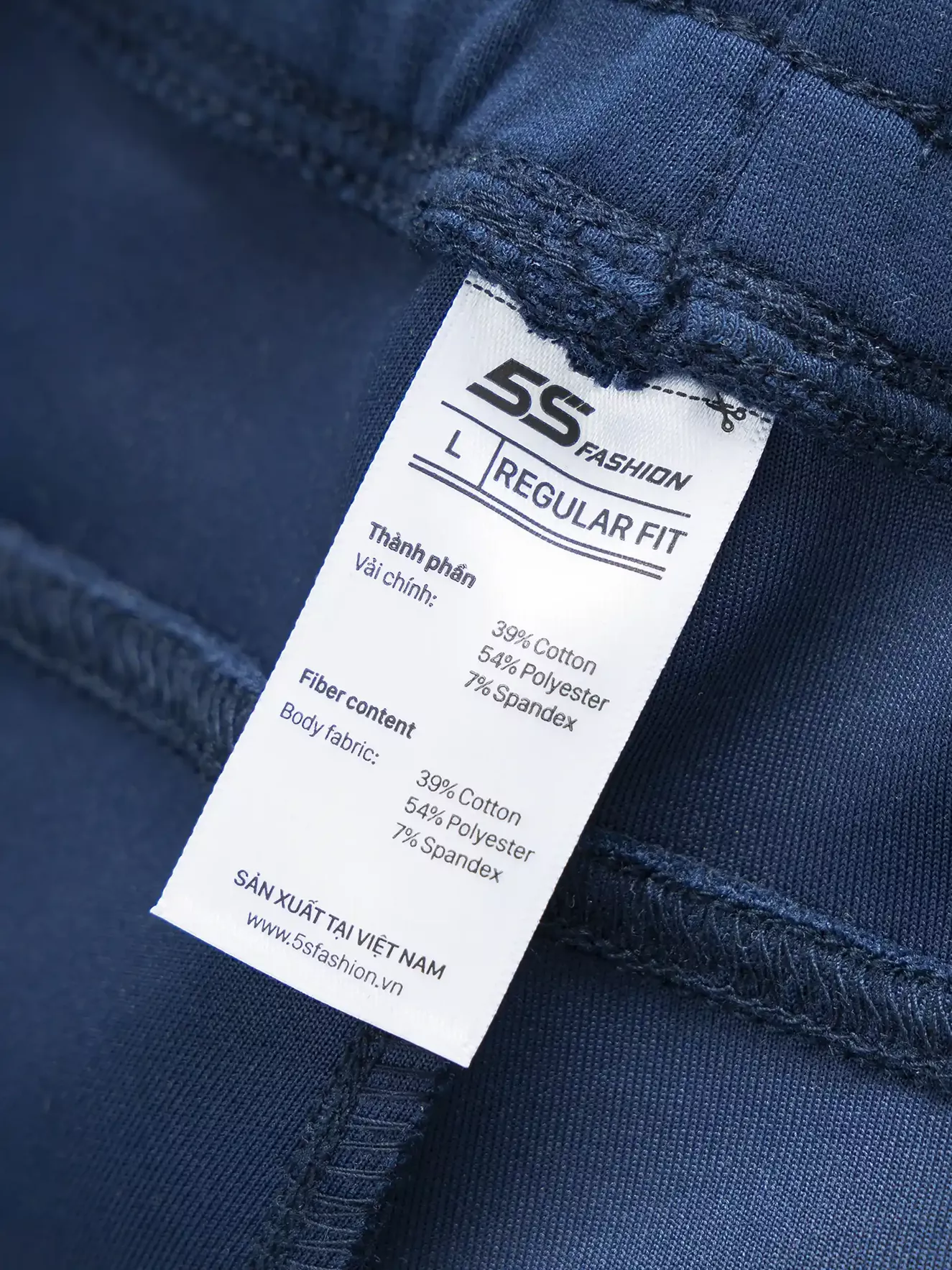 Quần Nỉ Thể Thao 5S Fashion Form Regular Fit QNB23003