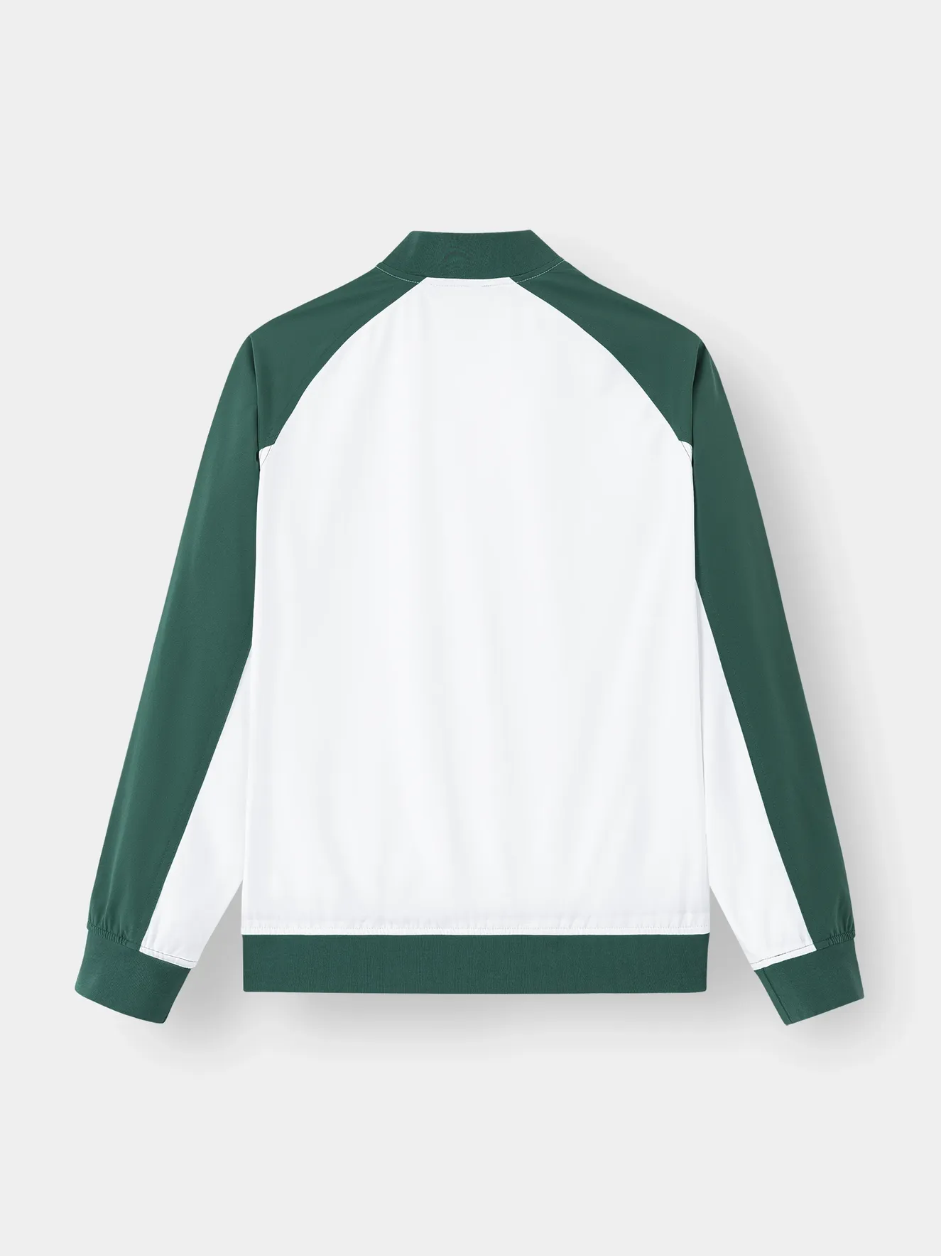 Áo Khoác Bomber 2 Lớp Lót Gió Phối Màu Tay Raglan 5S Fashion AKB23016