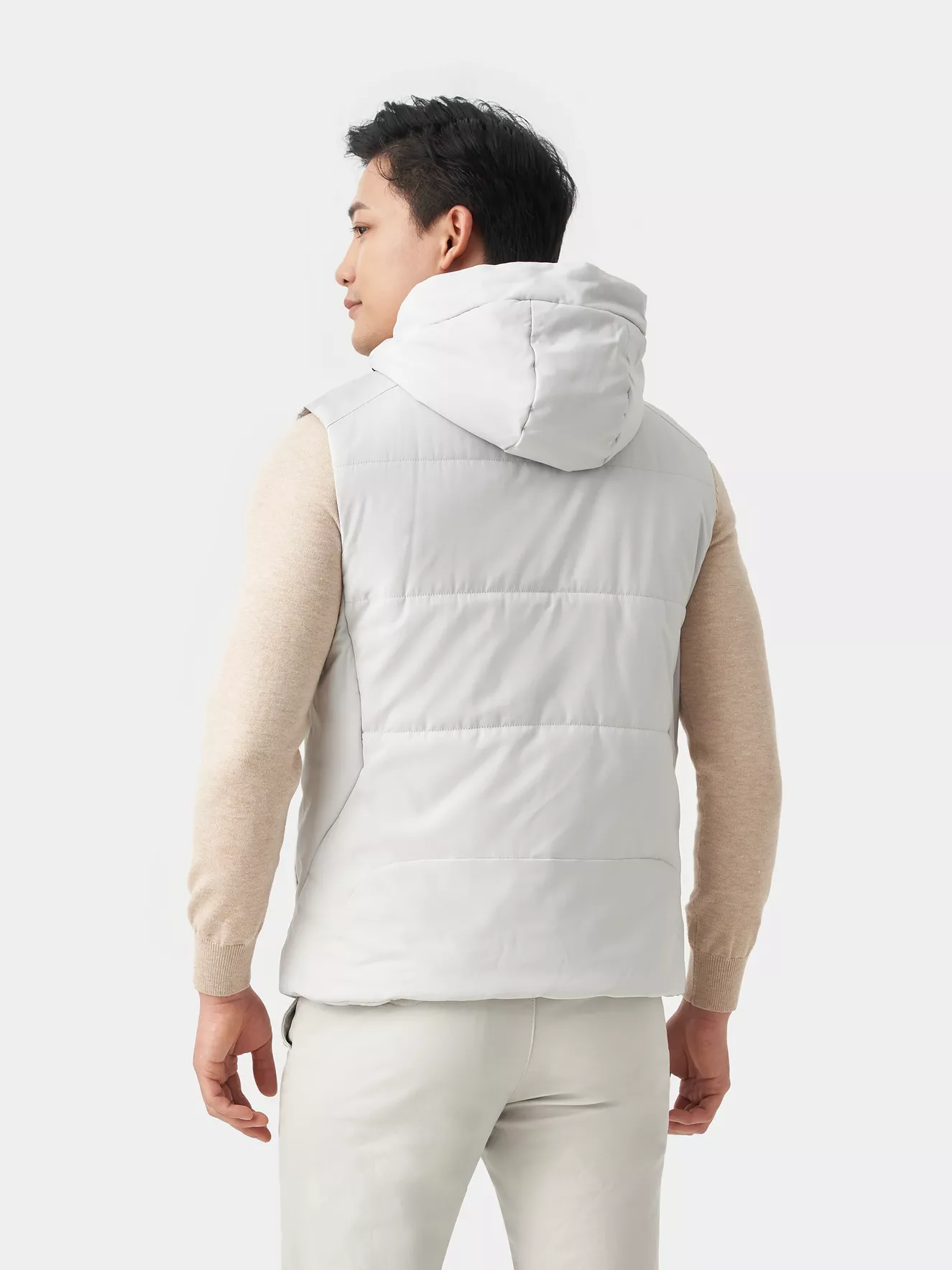 Áo Phao Gile Nam 5S Fashion Chần Bông Xay AKC23002