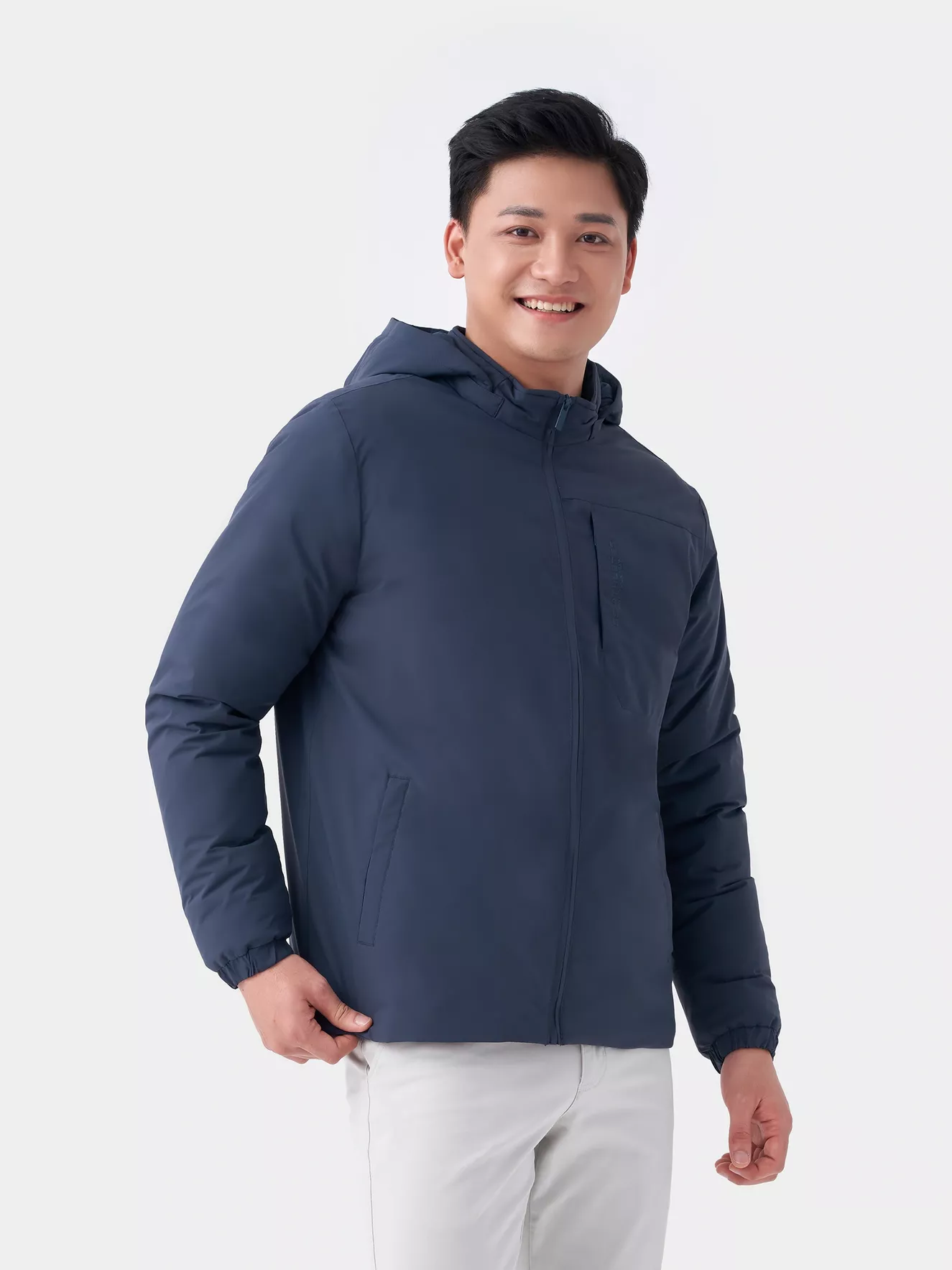 Áo Phao Nam Chần Bông Xay Cao Cấp 5S Fashion AKC23004