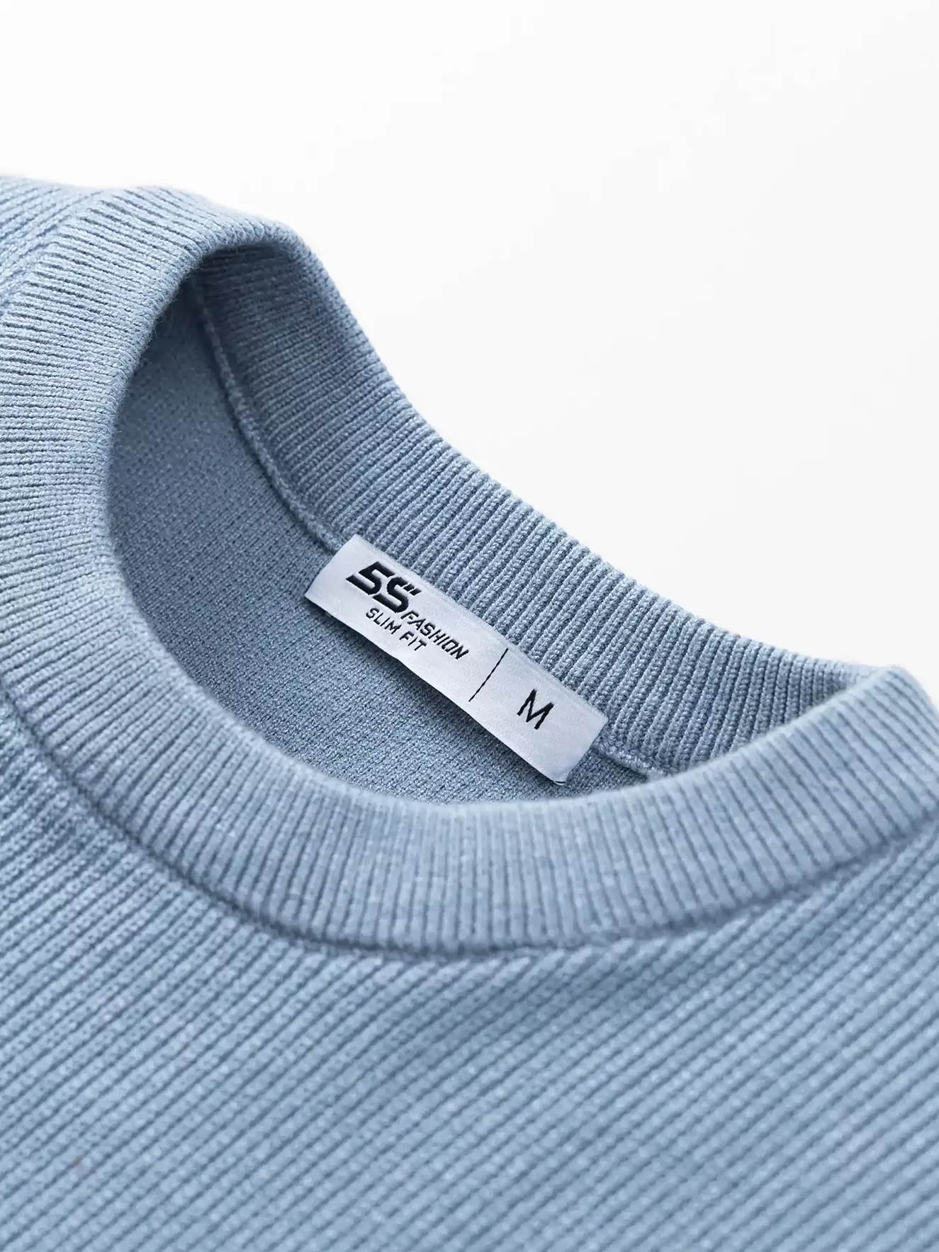 Áo len trơn Slimfit 5S Fashion ALO23003