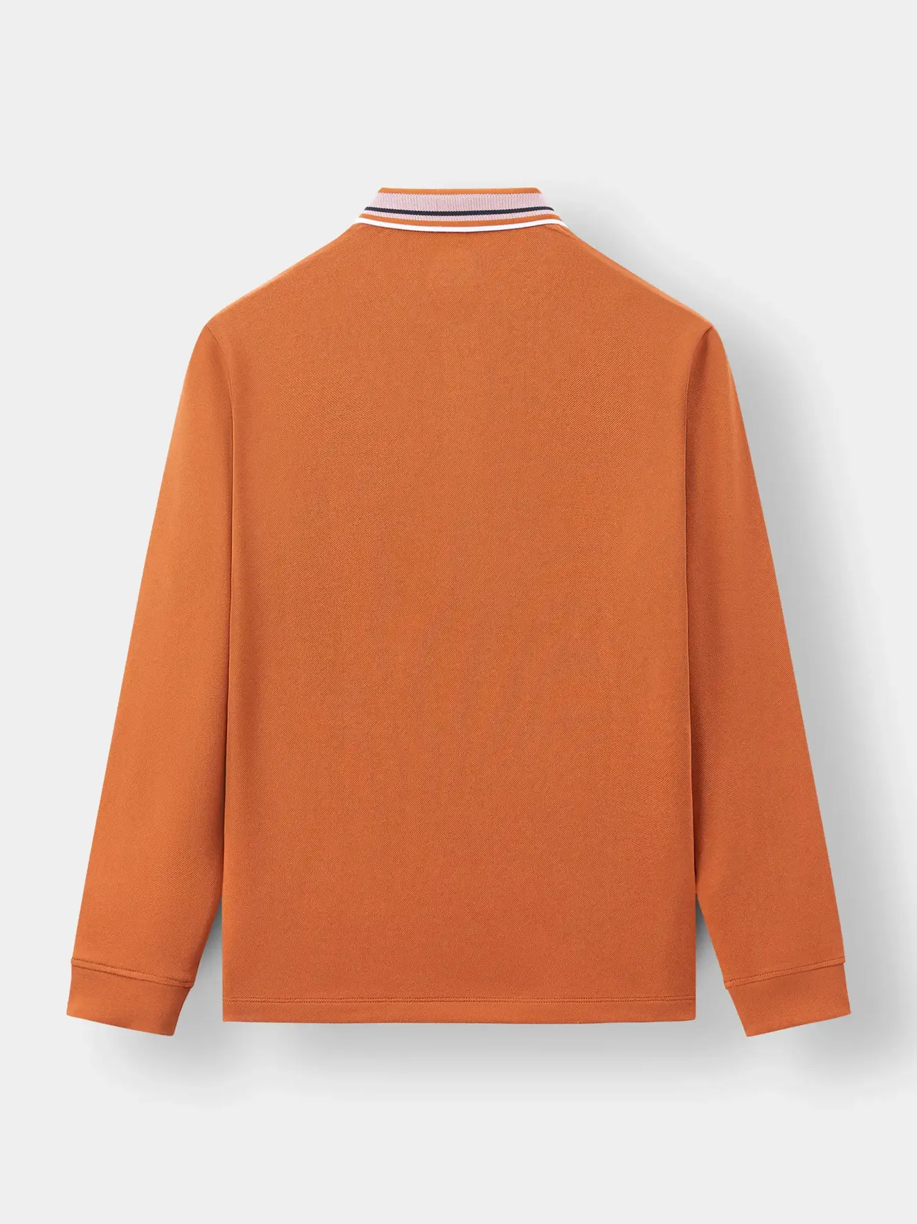 Áo Polo Dài Tay Cổ Phối Màu 5S Fashion Slim Fit APD23601