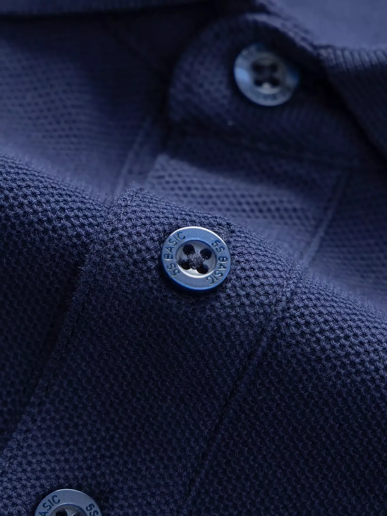 Áo Polo Dài Tay Nam Trơn 5S Fashion Slim Fit APD23602