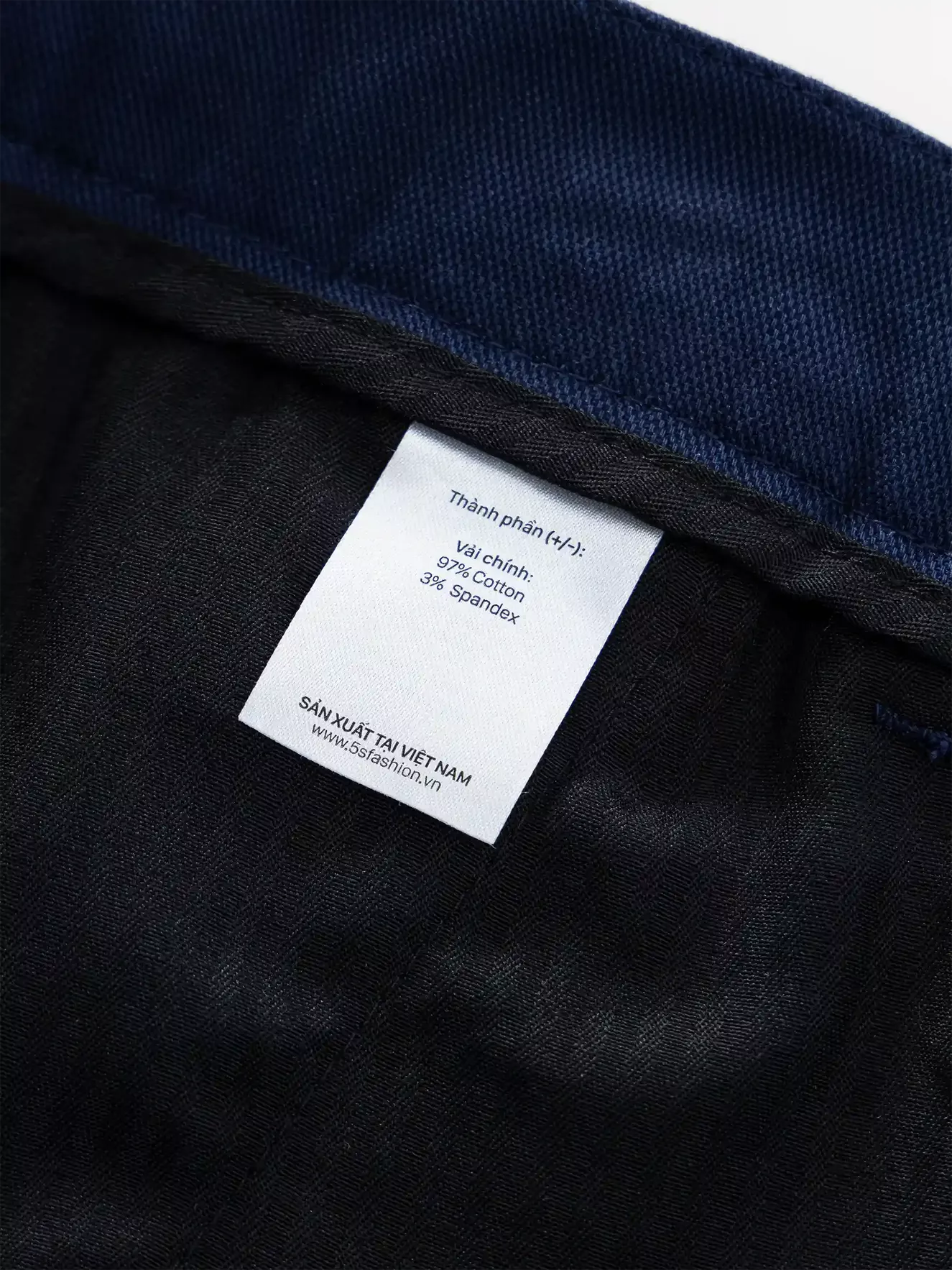 Quần Dài Kaki Nam 5S Fashion Cạp Smart-Waist Slimfit QKK24104