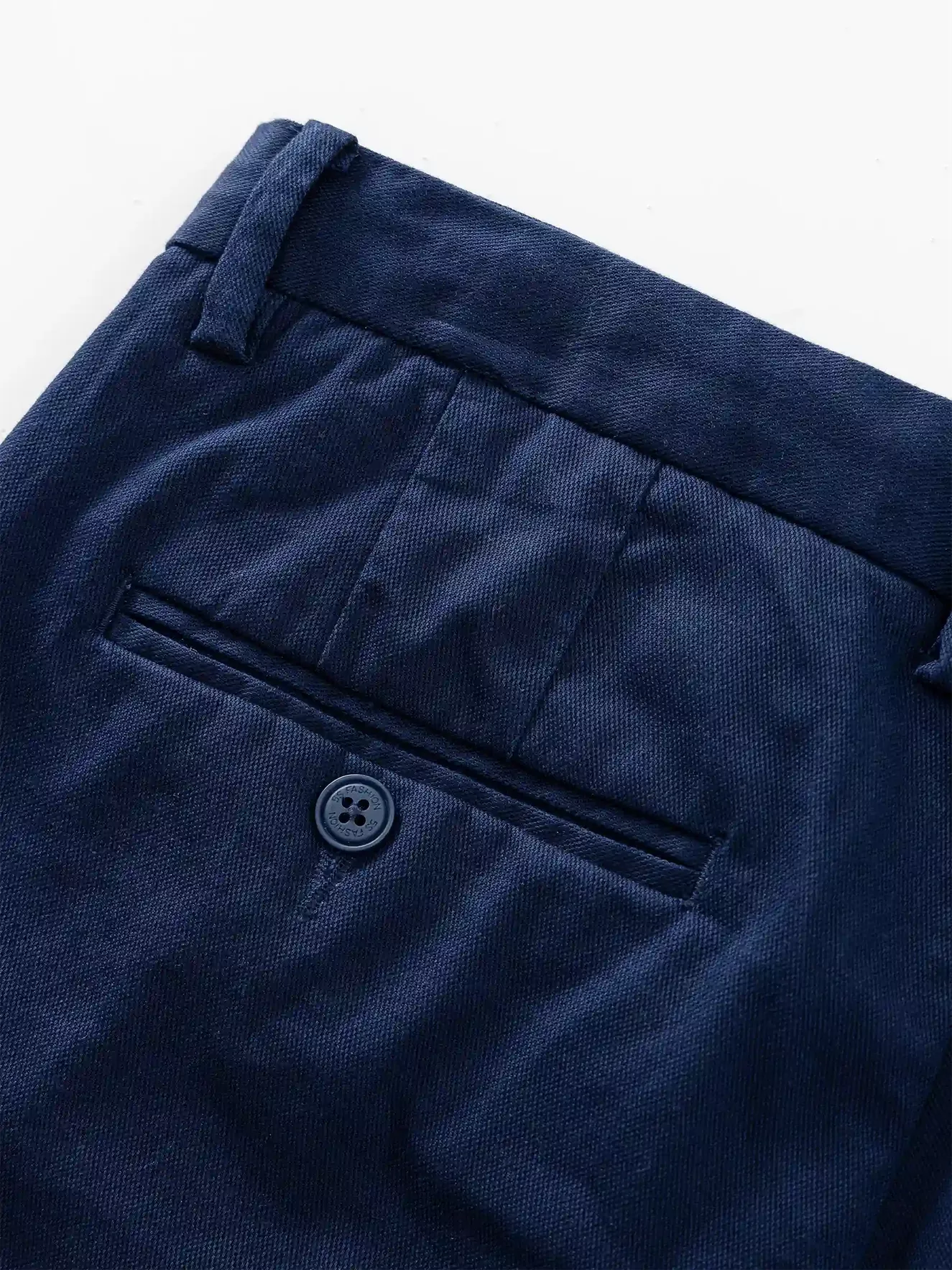 Quần Dài Kaki Nam 5S Fashion Cạp Smart-Waist Slimfit QKK24104