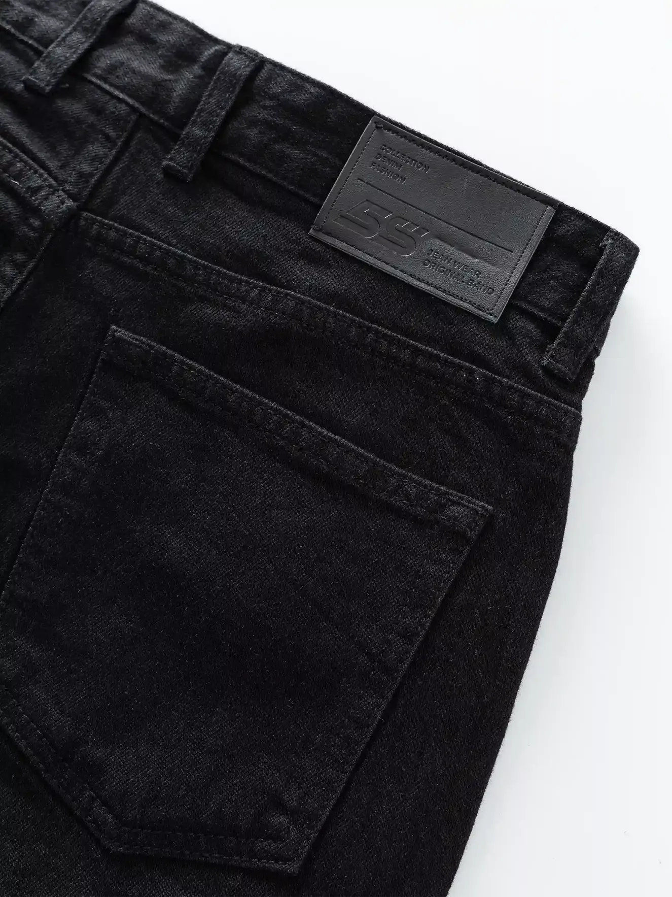 Quần Jean Nam 5S Fashion Chất Cotton Phom Regular QJE24015