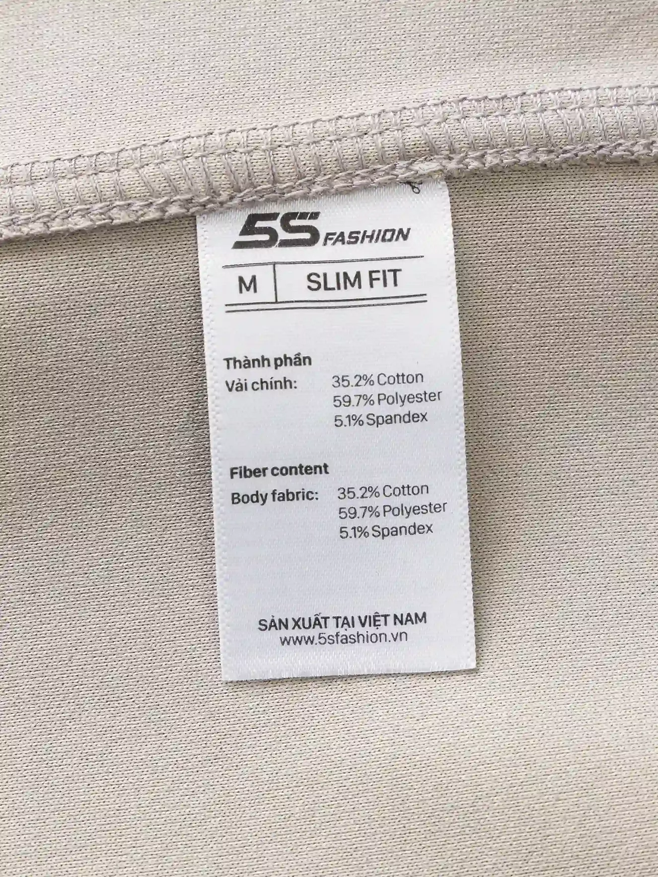 Áo Nỉ Nam 5S Fashion Awesome Túi Khóa ANB23026