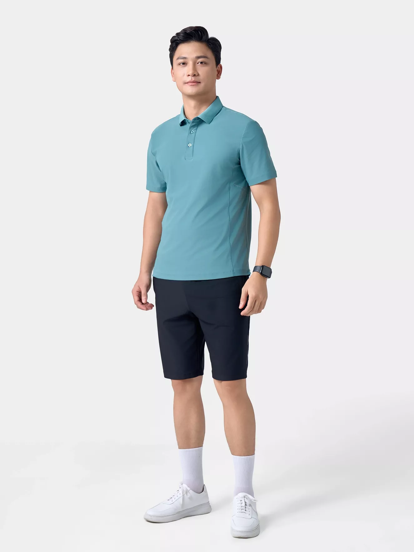 Bộ Quần Áo Polo Nam Basic Nhẹ Mát Phom Regular BAPC24003-BQST24003