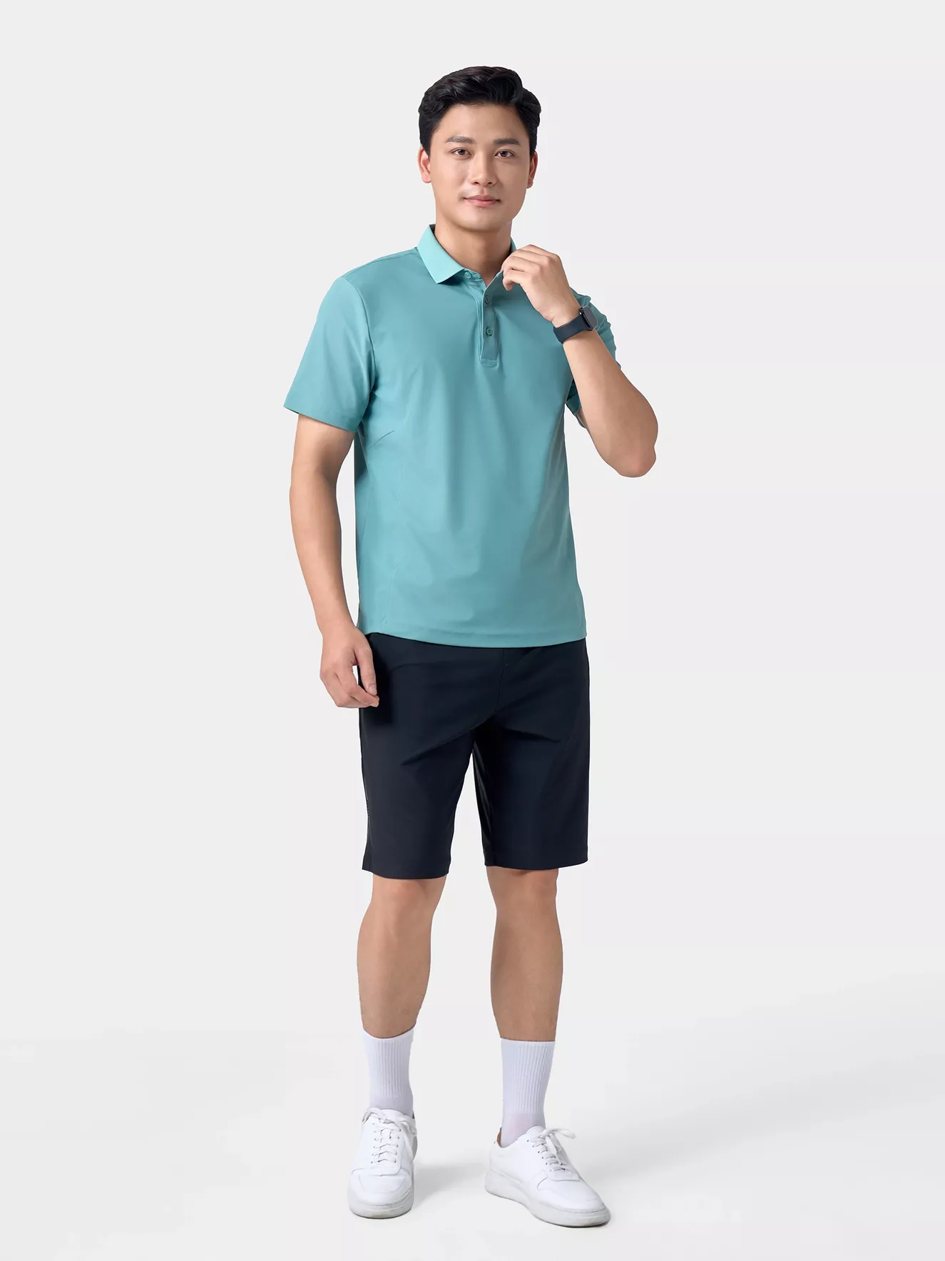 Bộ Quần Áo Polo Nam Basic Nhẹ Mát Phom Regular BAPC24003-BQST24003