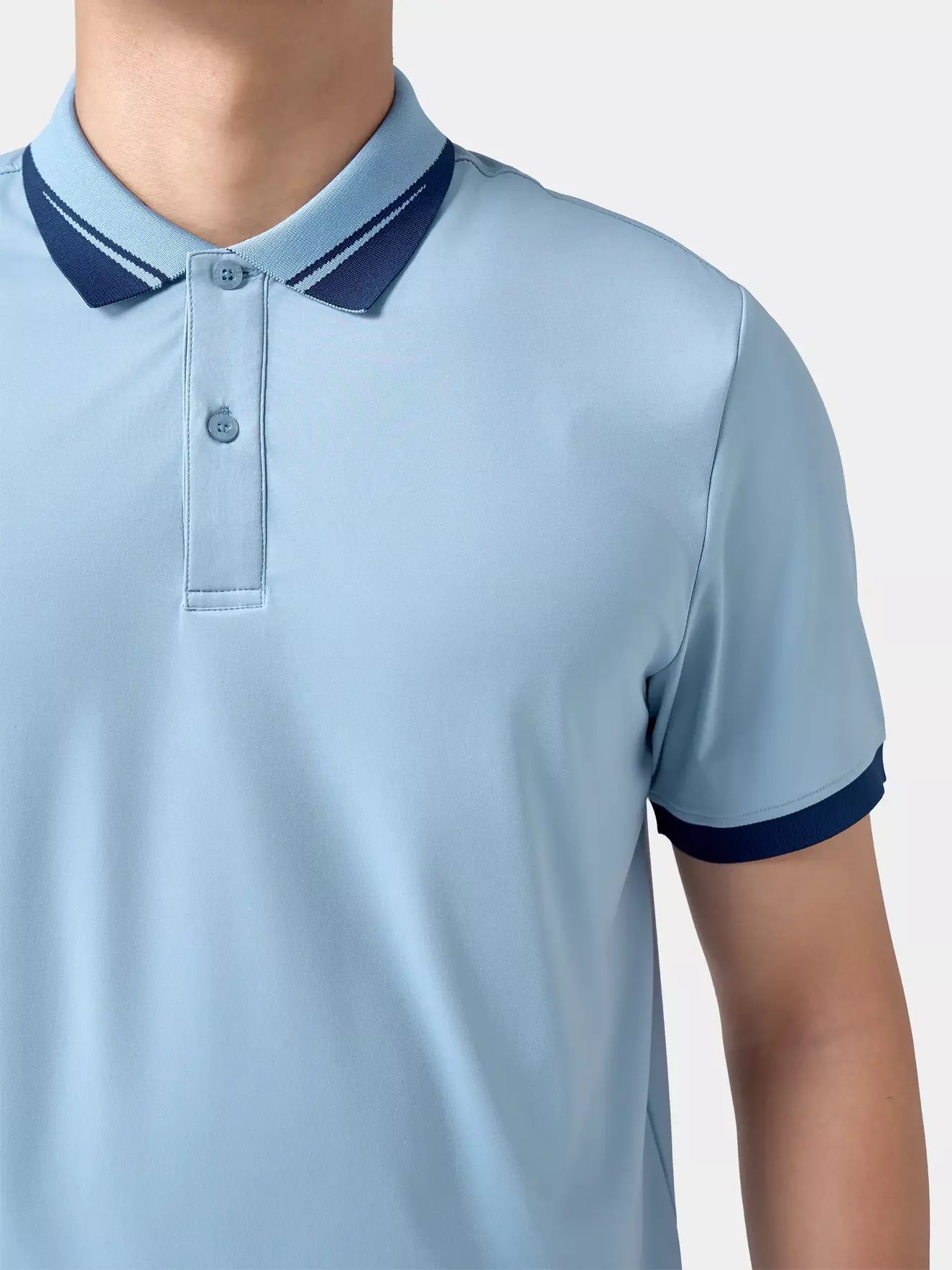 Áo Polo Nam Thể Thao 5S Fashion Bo Phối Màu Regular APC24005