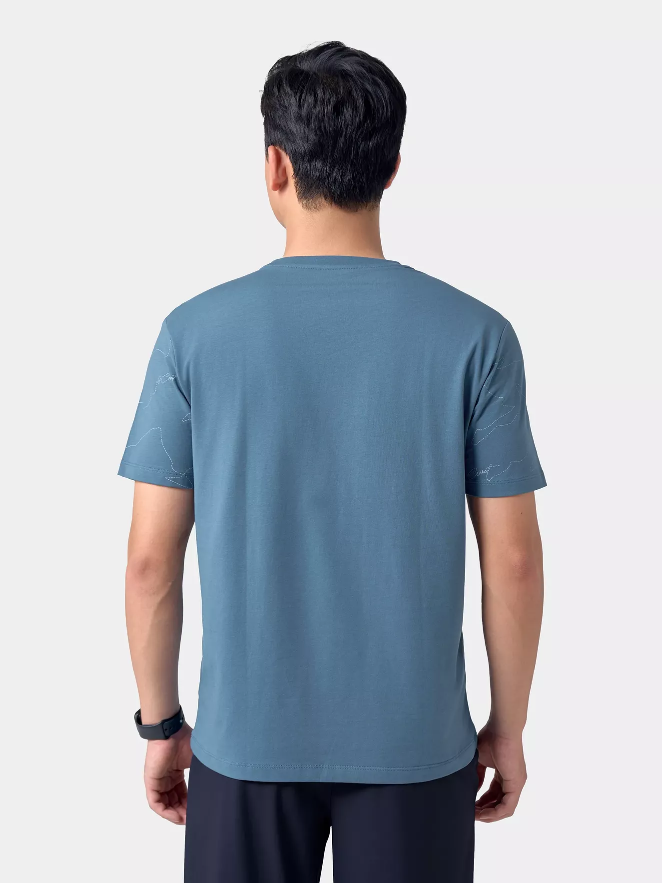 Áo Thun Nam Ngắn Tay Họa Tiết Phom Casual Fit ATS24006