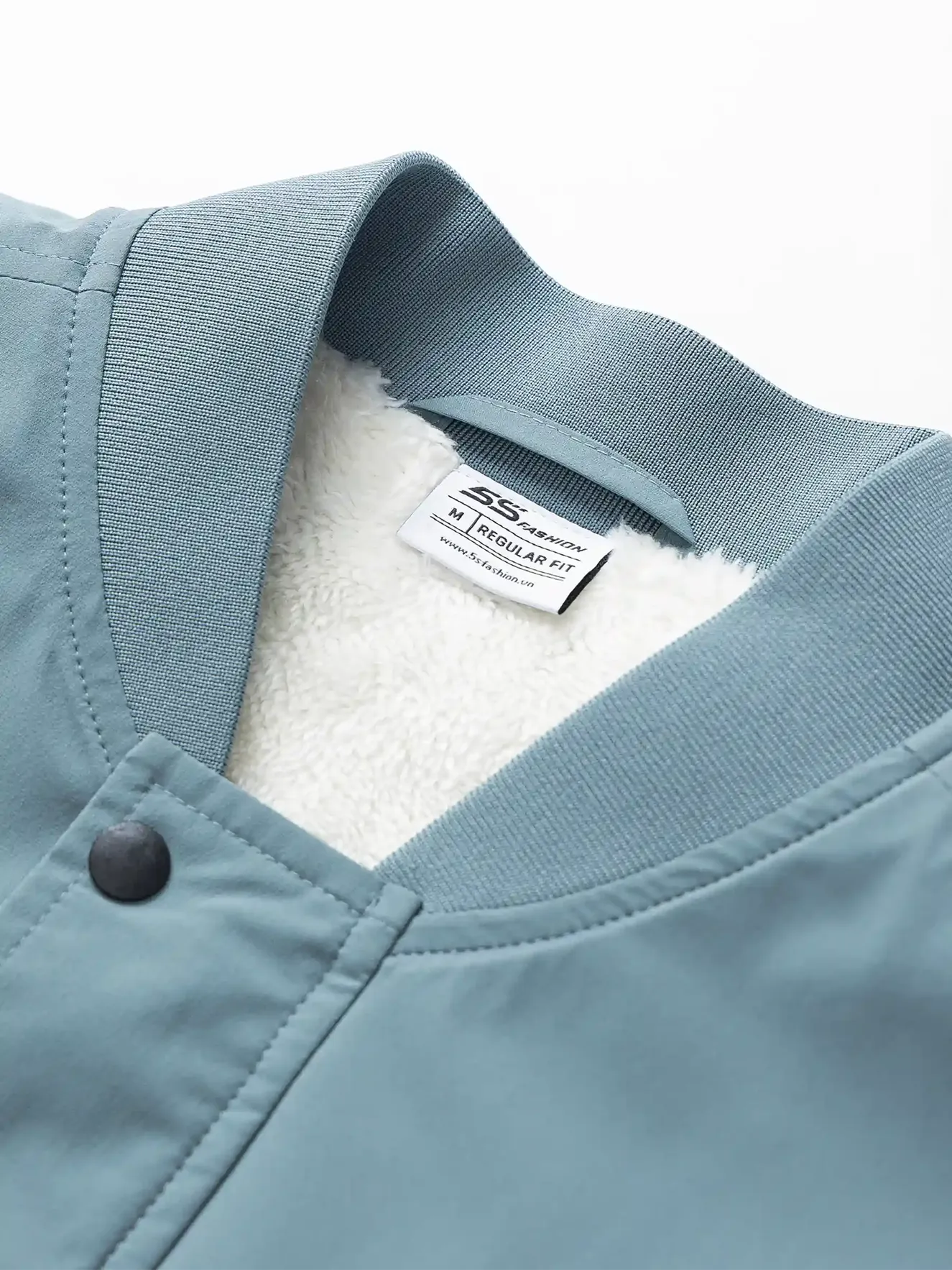 Áo Khoác Nam Bomber 2 Lớp Lót Lông 5S Fashion AKB23011