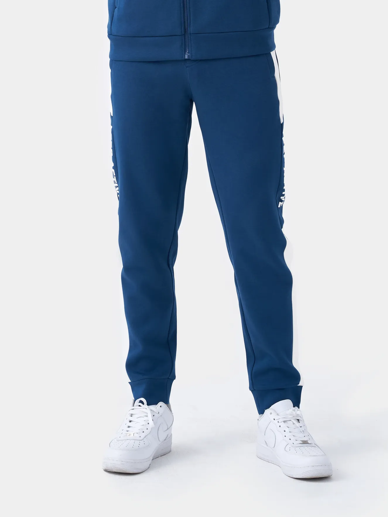 Bộ Quần Áo Nam Cổ Trụ Kéo Khóa Chất Nỉ 5S Fashion Can Phối BNK23001