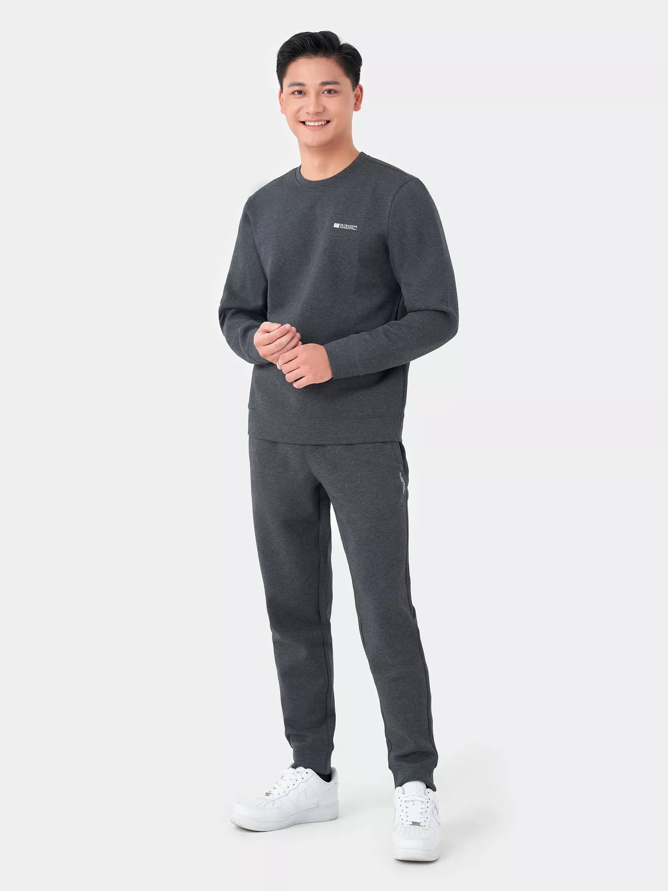 Bộ Quần Áo Nam Mùa Đông 5S Fashion Chất Nỉ Basic Regular BNI23003 