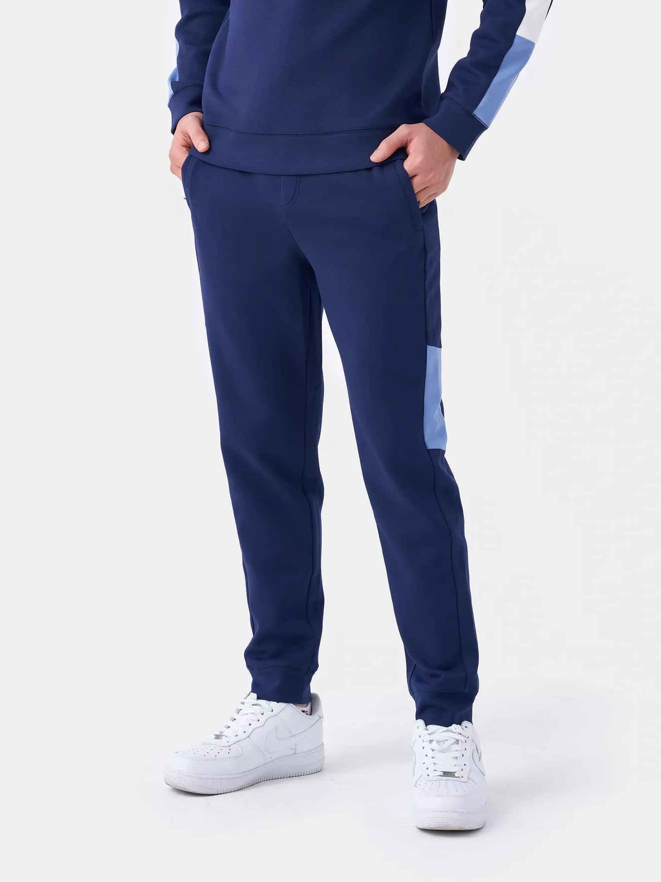 Bộ Quần Áo Nỉ Nam 5S Fashion Can Phối Phom Slimfit BNI23014