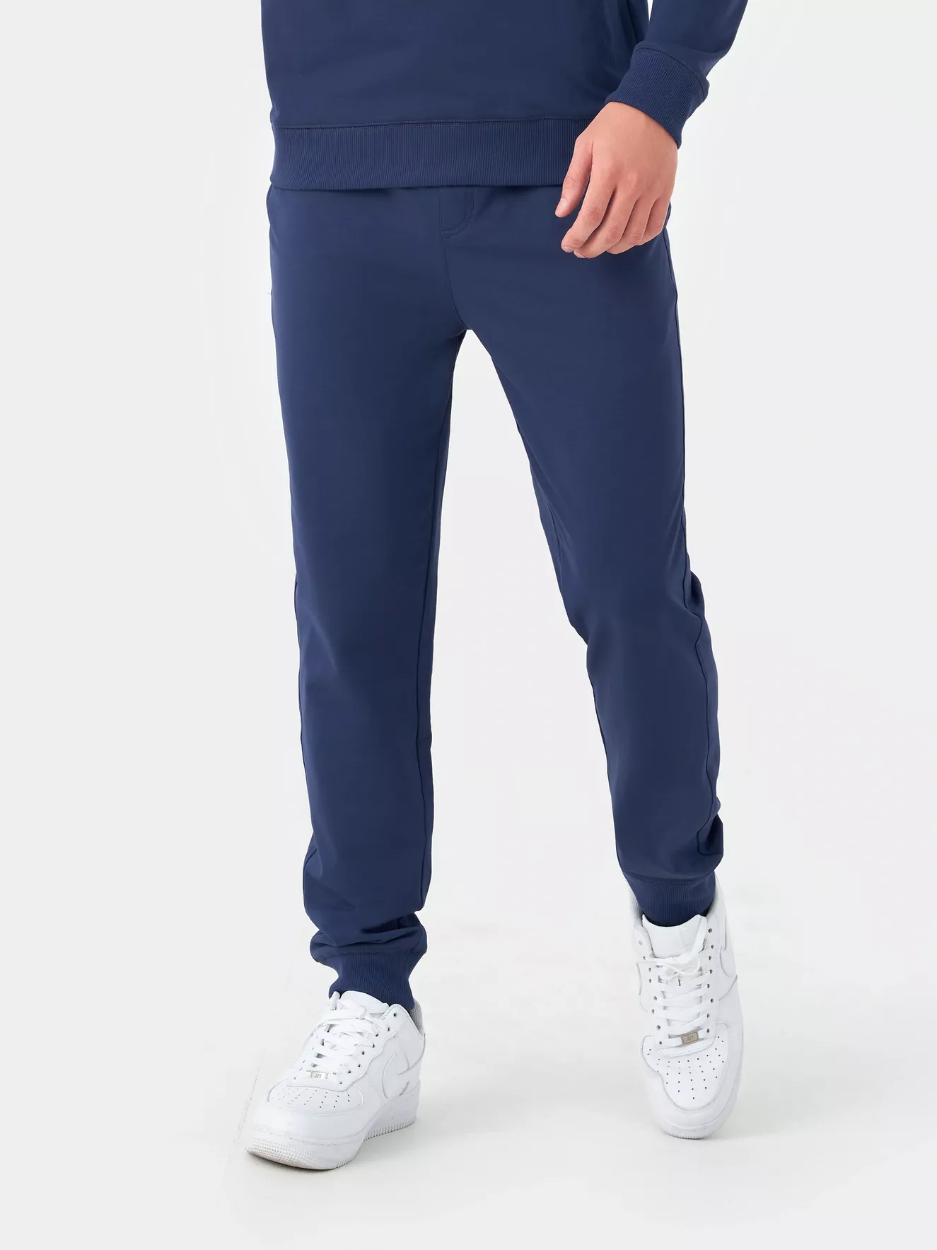 Bộ Nỉ Nam Dài Tay 5S Fashion Basic Phom Slimfit BNI23019