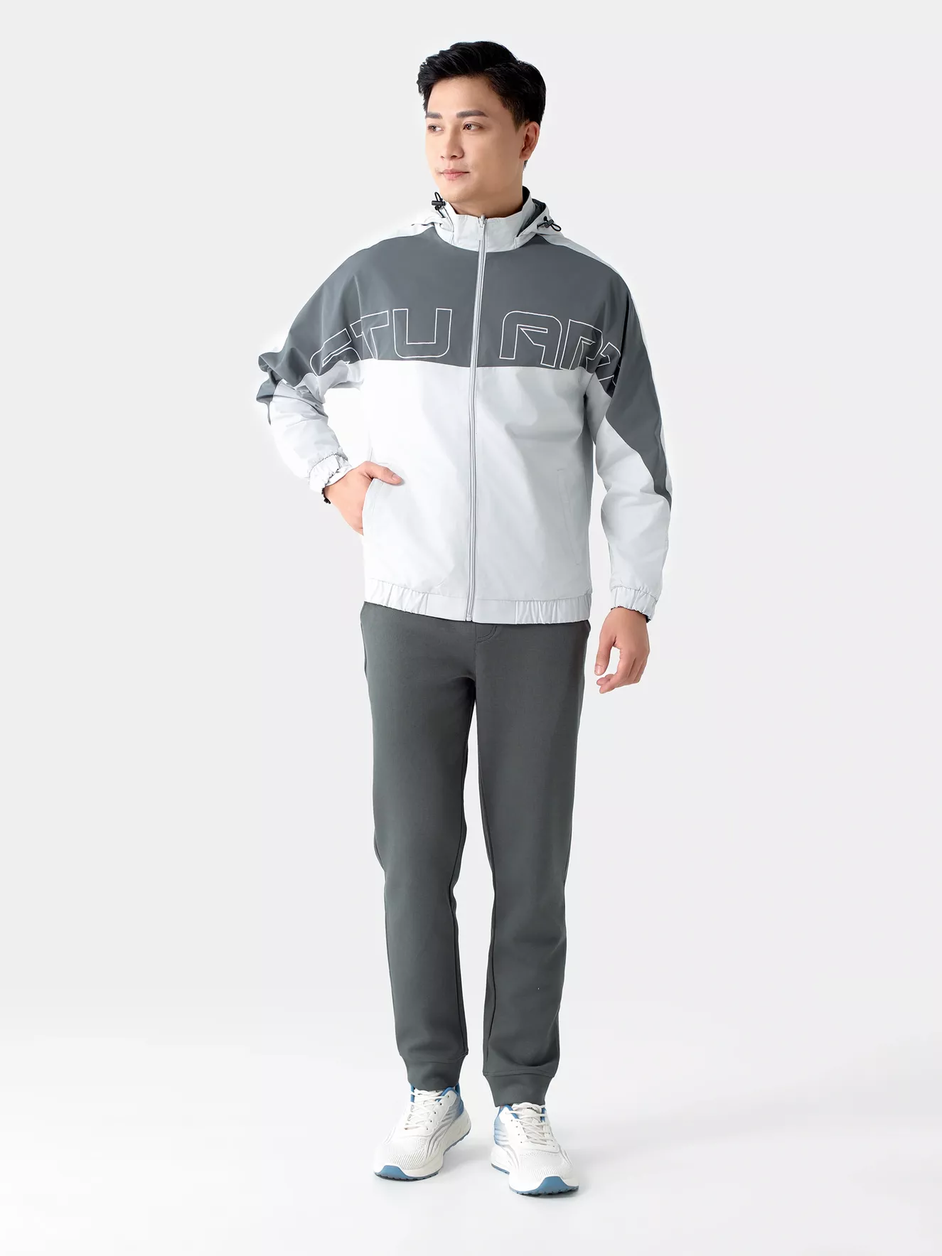 Áo Khoác Gió Nam Mặc Được Hai Mặt 5S Fashion Slimfit AKG24016