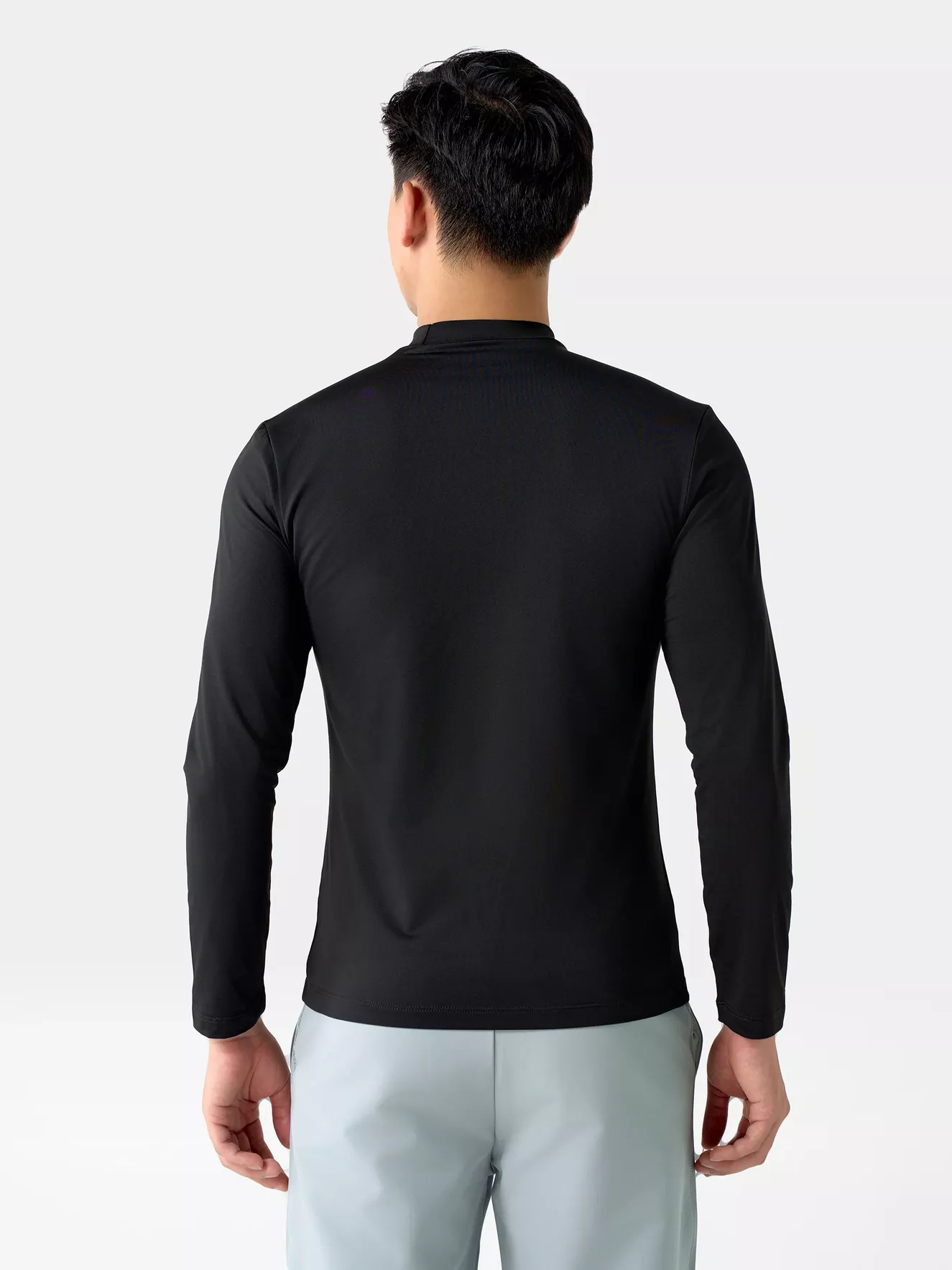 Áo Giữ Nhiệt Nam 5S Fashion Cổ 3 Phân Phom Body AGN24001 