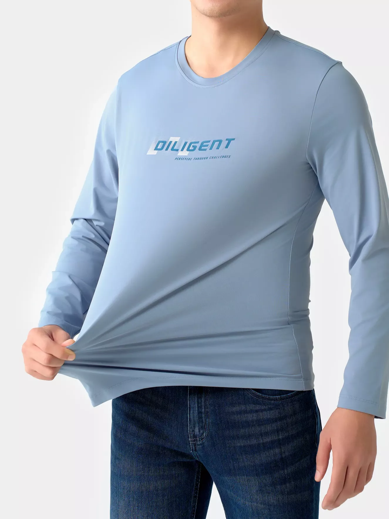 Áo Thun Nam Dài Tay 5S Fashion Extra-warm ATH24006