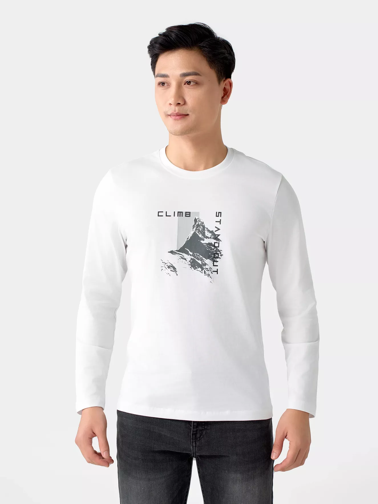 Áo Thun Nam Dài Tay In Hình 5S FASHION ATH24030