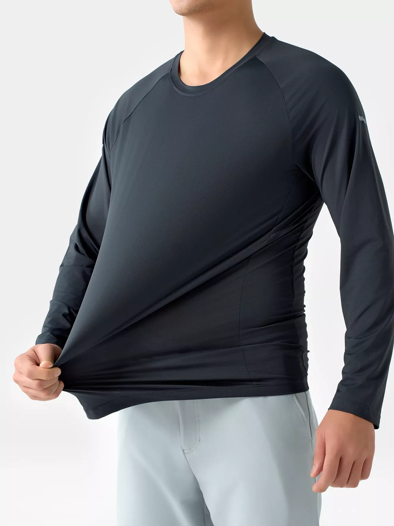 Áo Thun Nam Dài Tay Thể Thao 5S Fashion Tay Raglan ATH24008