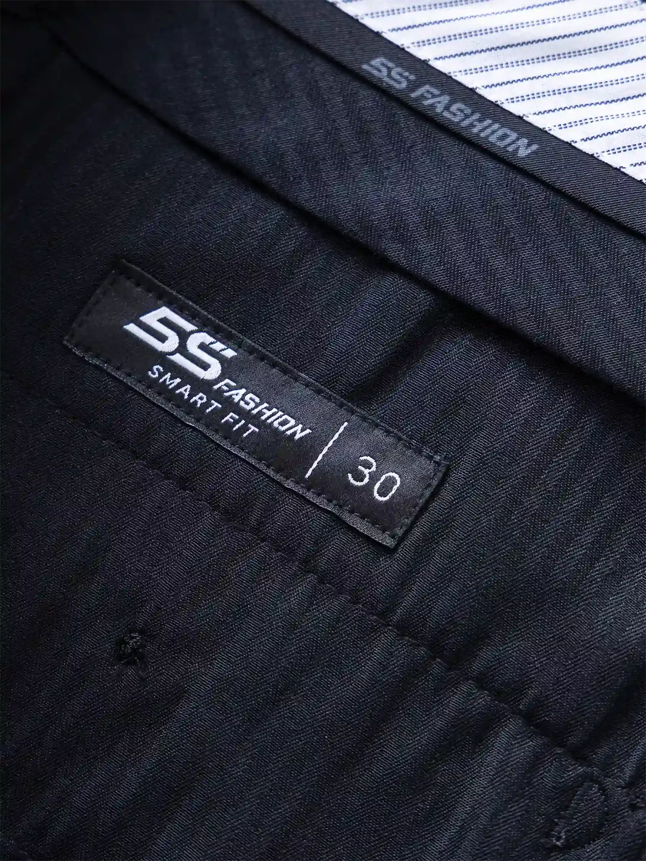 Quần Tây Nam 5S Fashion Phom Smart Fit Trơn Basic Dễ Mặc QAU24005