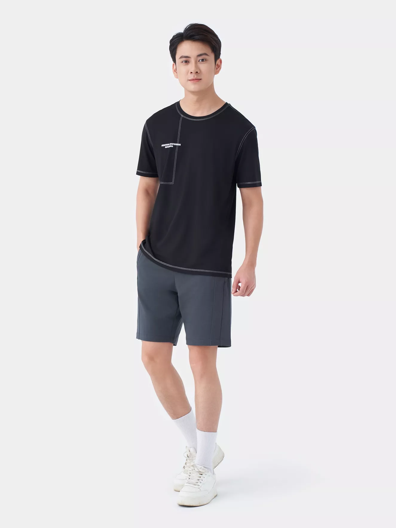 Quần Short Casual Nam 5S Fashion Slimfit QSC24011