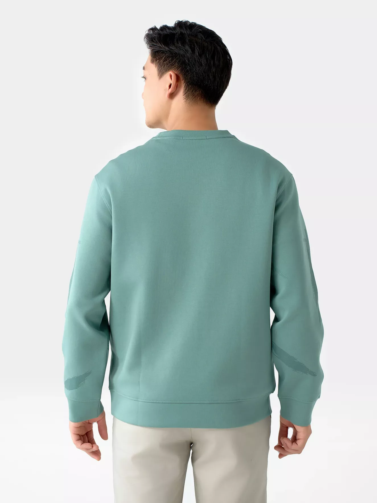 Áo Nỉ Nam Thu Đông Họa Tiết 5S Fashion Phom Casual ANI24005