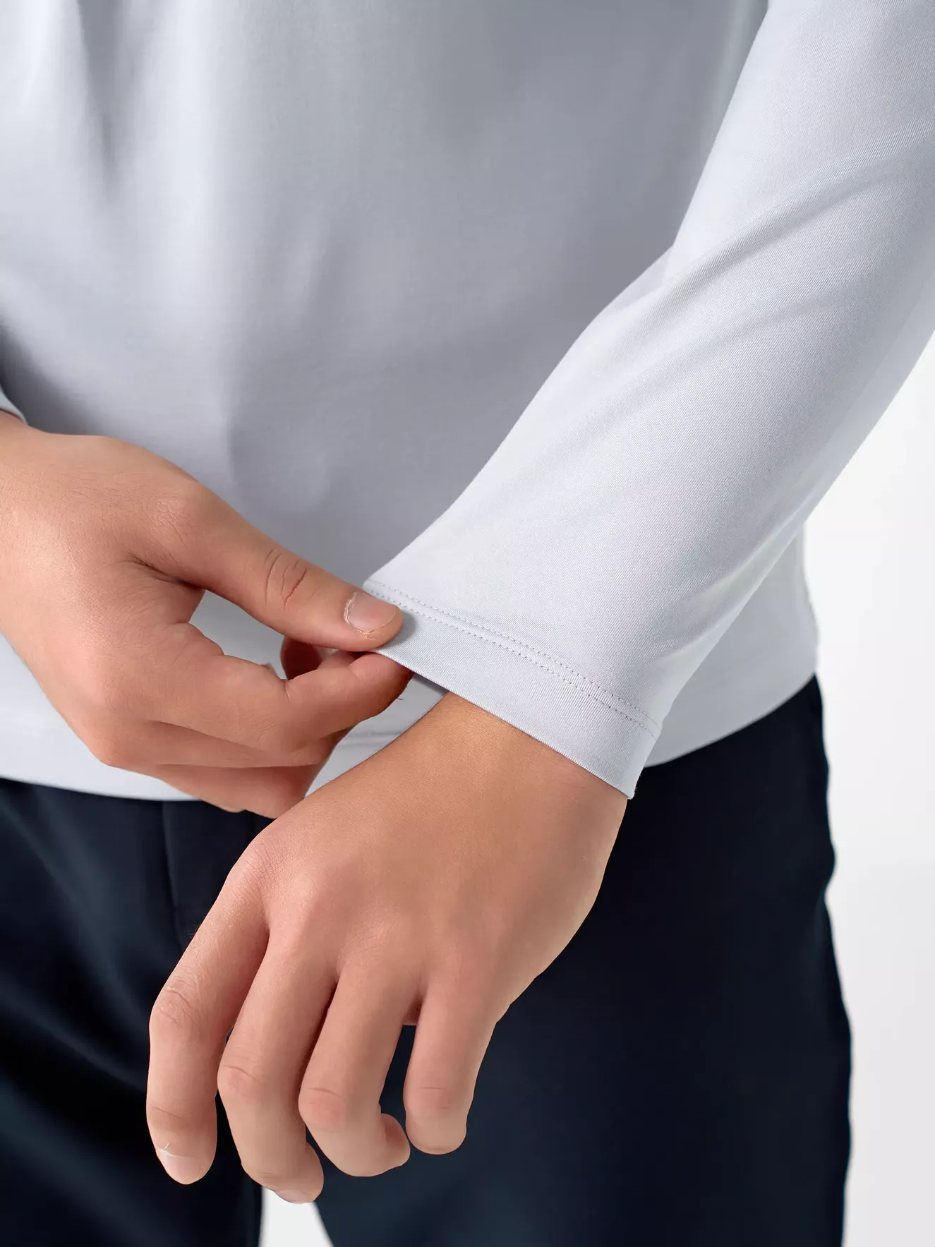 Áo Giữ Nhiệt Nam Cổ Cao 5S Fashion Trơn Body FIt AGN24003